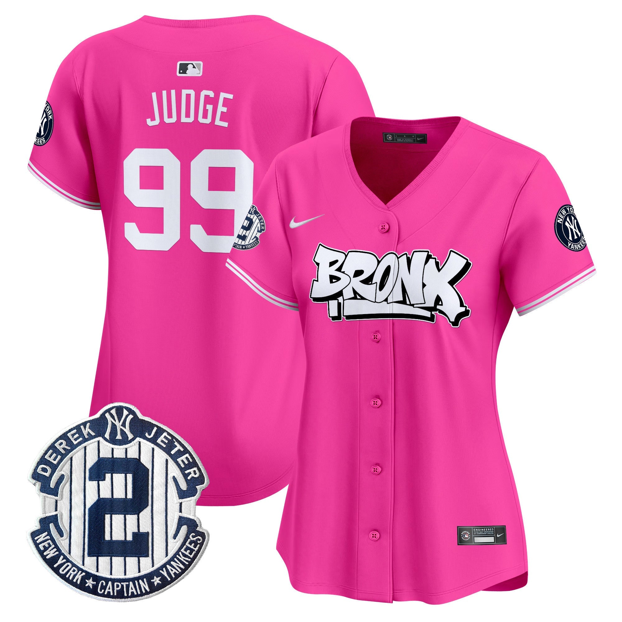 Women’s New York The Bronx Graffiti Vapor Premier Limited Jersey V3