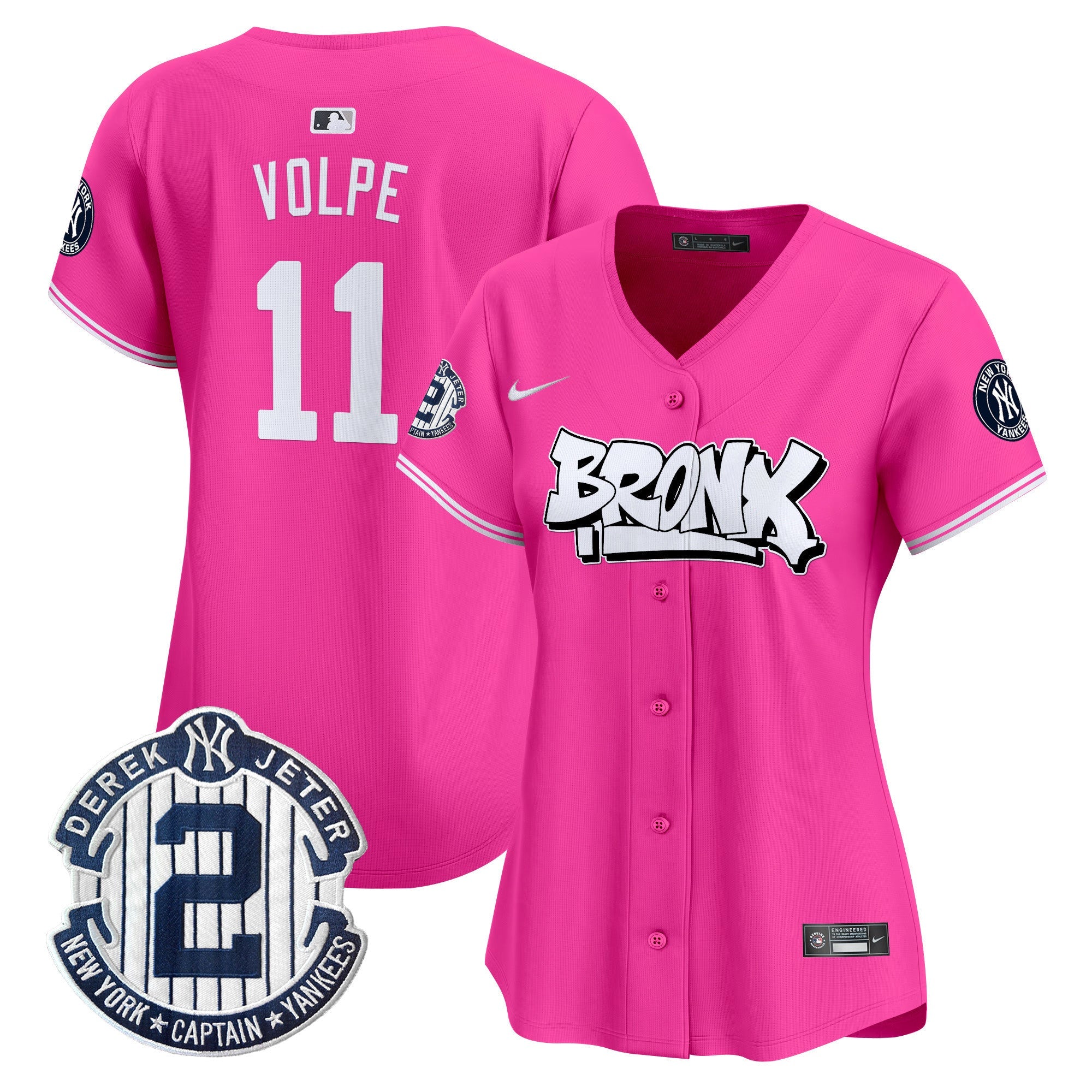 Women’s New York The Bronx Graffiti Vapor Premier Limited Jersey V3