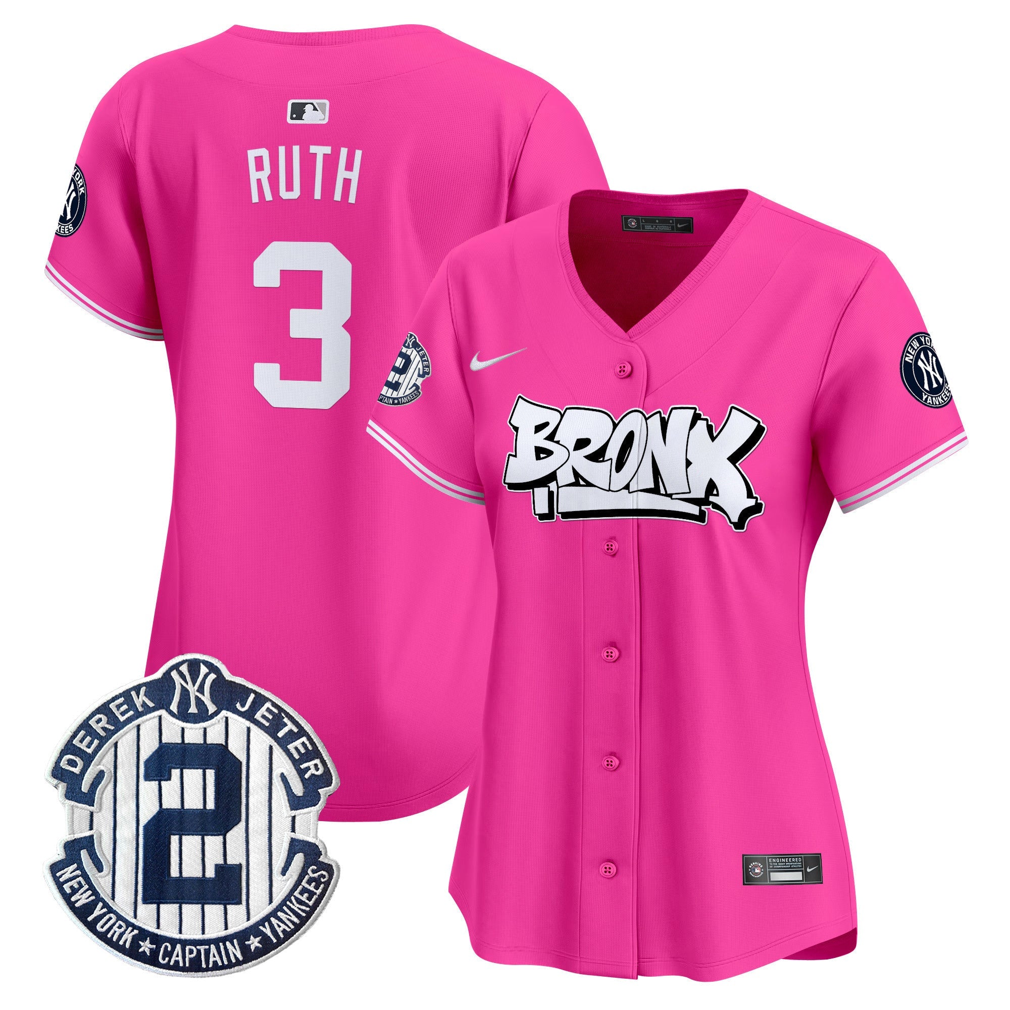 Women’s New York The Bronx Graffiti Vapor Premier Limited Jersey V3