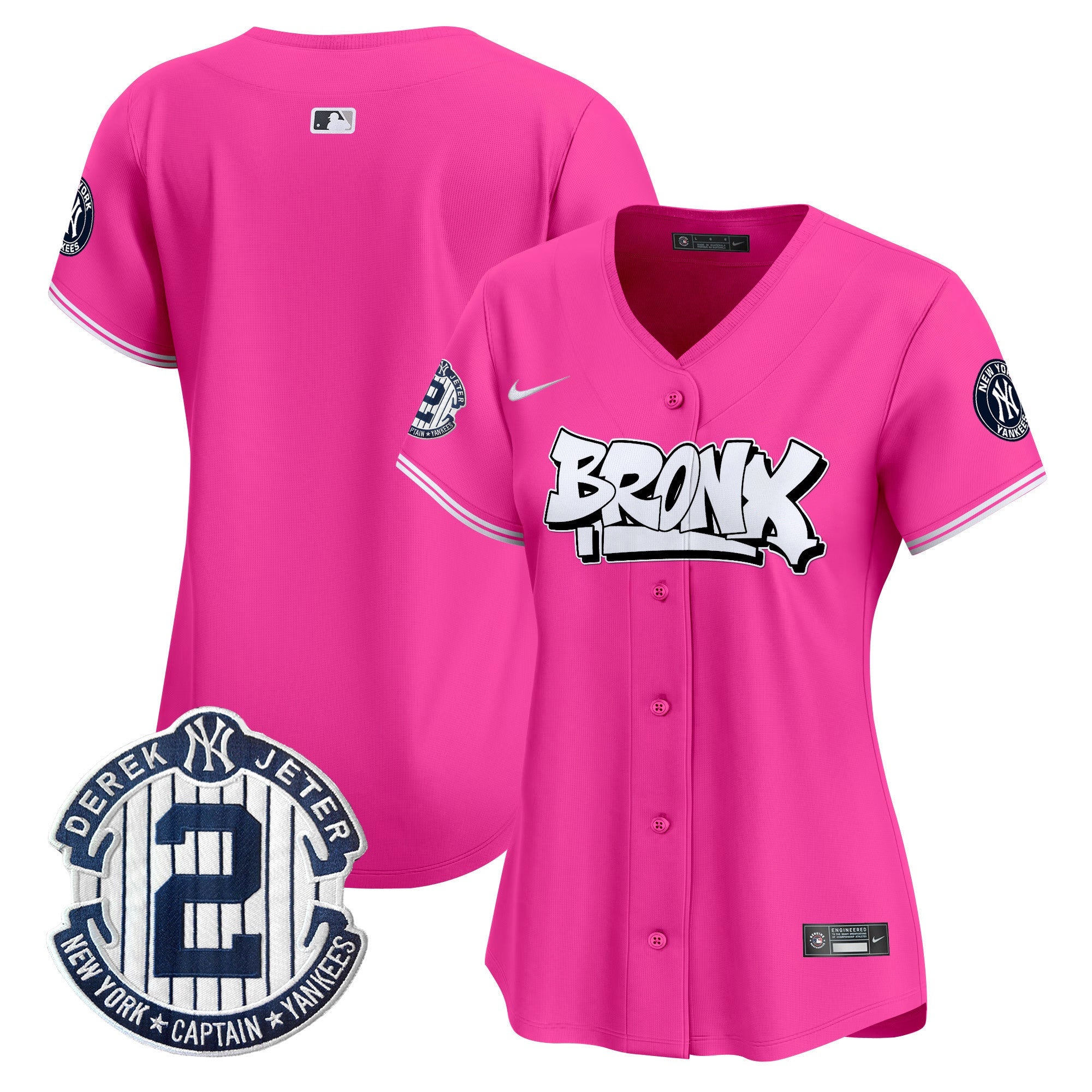 Women’s New York The Bronx Graffiti Vapor Premier Limited Jersey V3