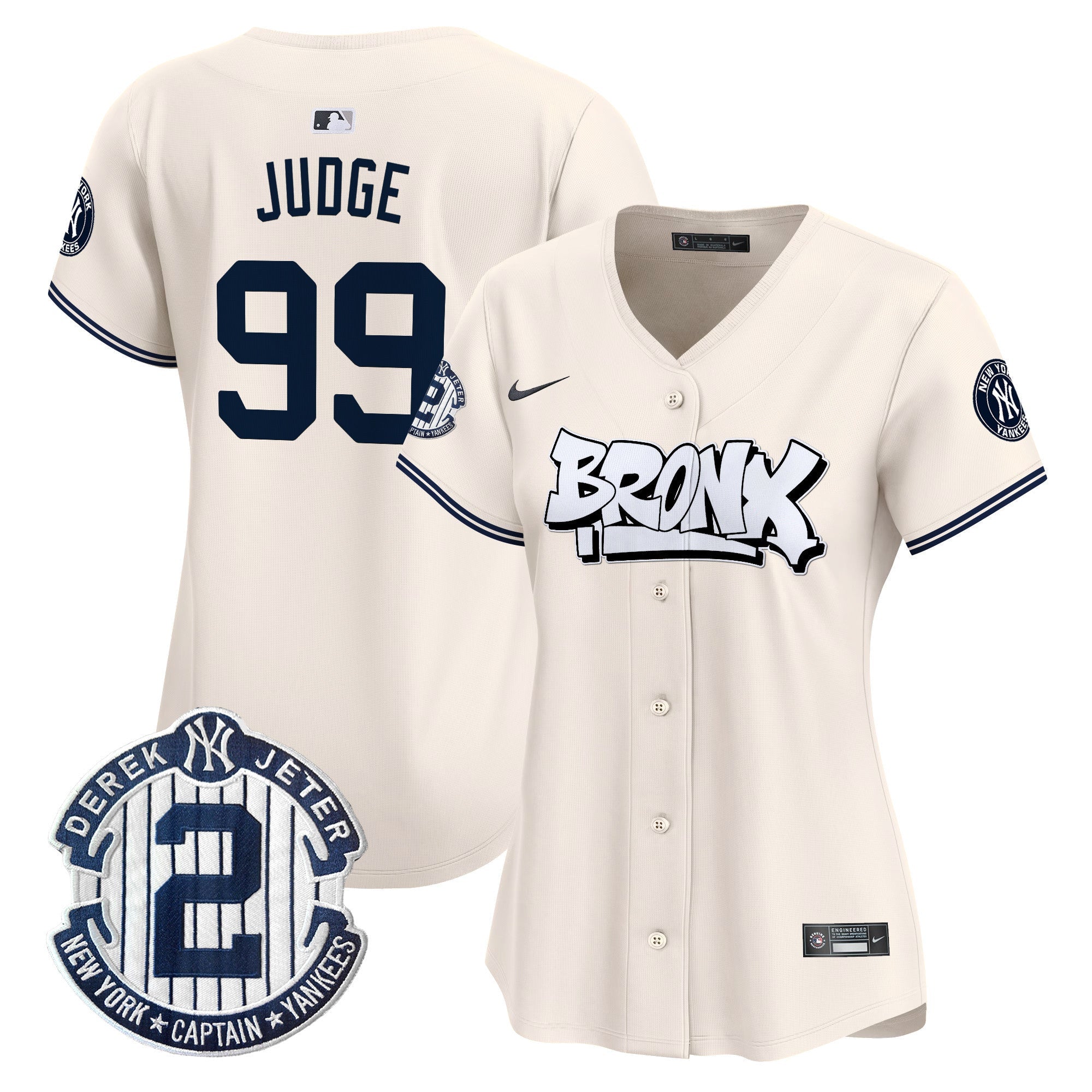 Women’s New York The Bronx Graffiti Vapor Premier Limited Jersey V3