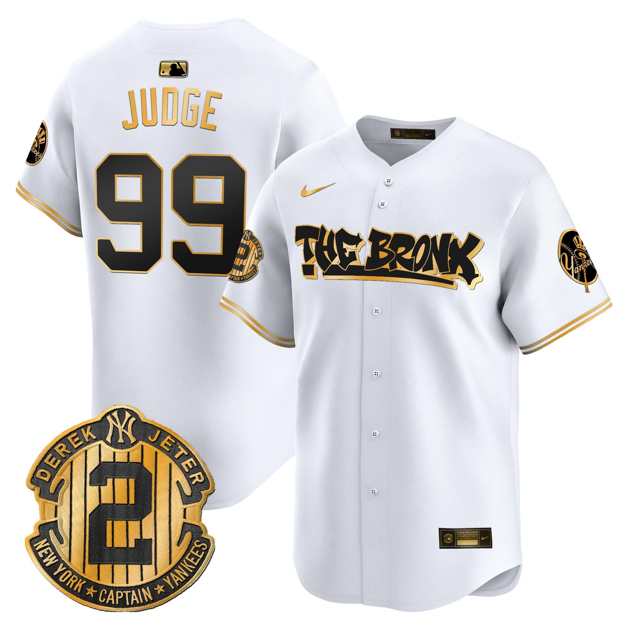Men’s New York The Bronx Graffiti Vapor Premier Limited Jersey V5