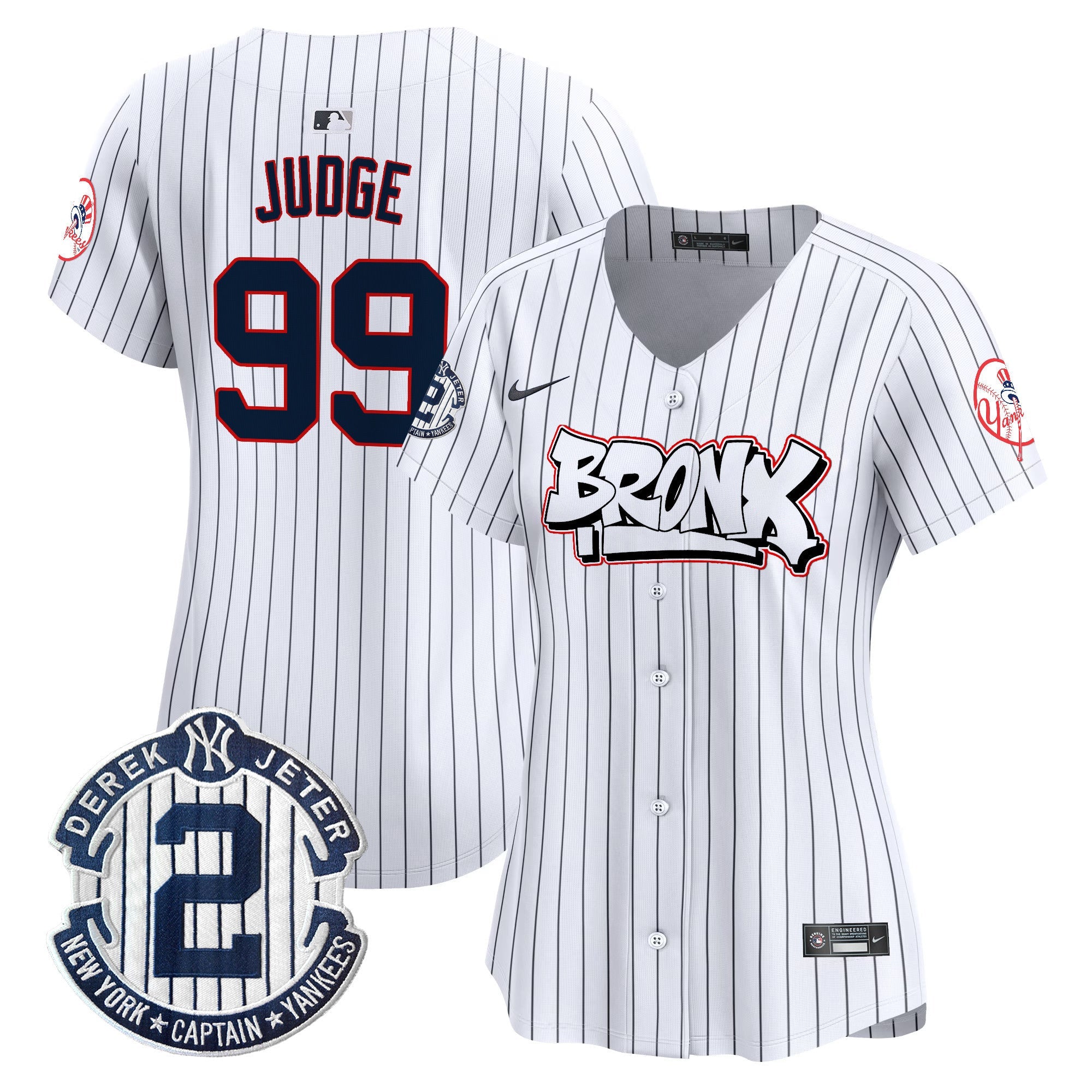 Women’s New York The Bronx Graffiti Vapor Premier Limited Jersey V4