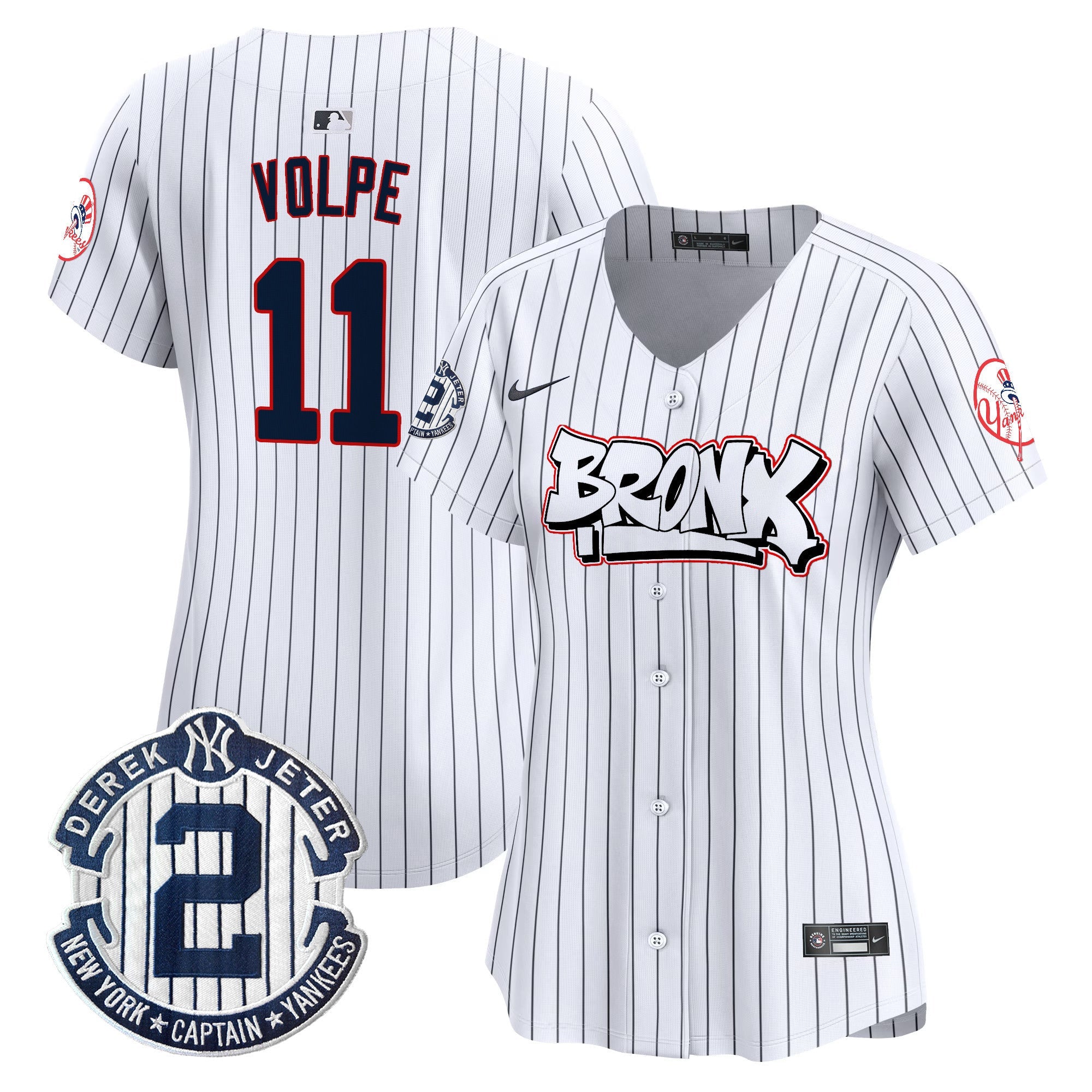 Women’s New York The Bronx Graffiti Vapor Premier Limited Jersey V4