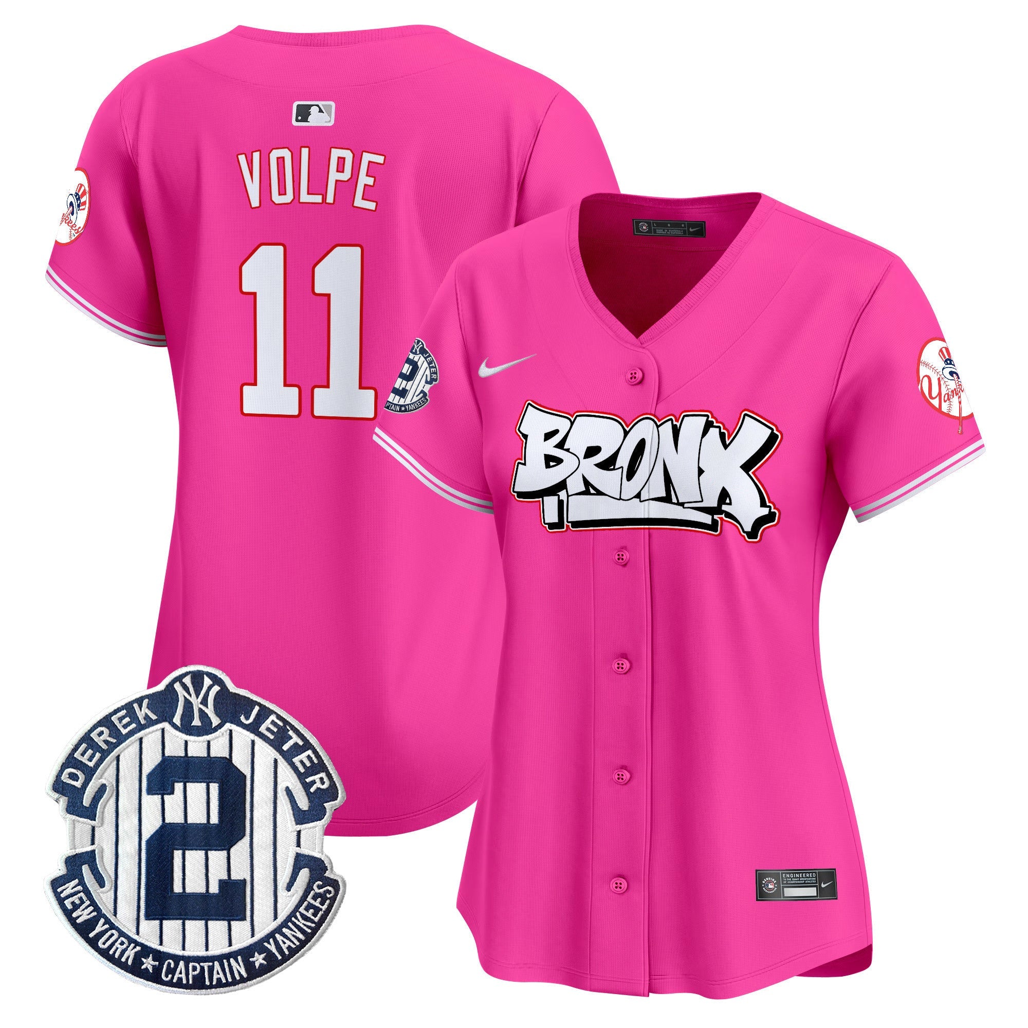 Women’s New York The Bronx Graffiti Vapor Premier Limited Jersey V4