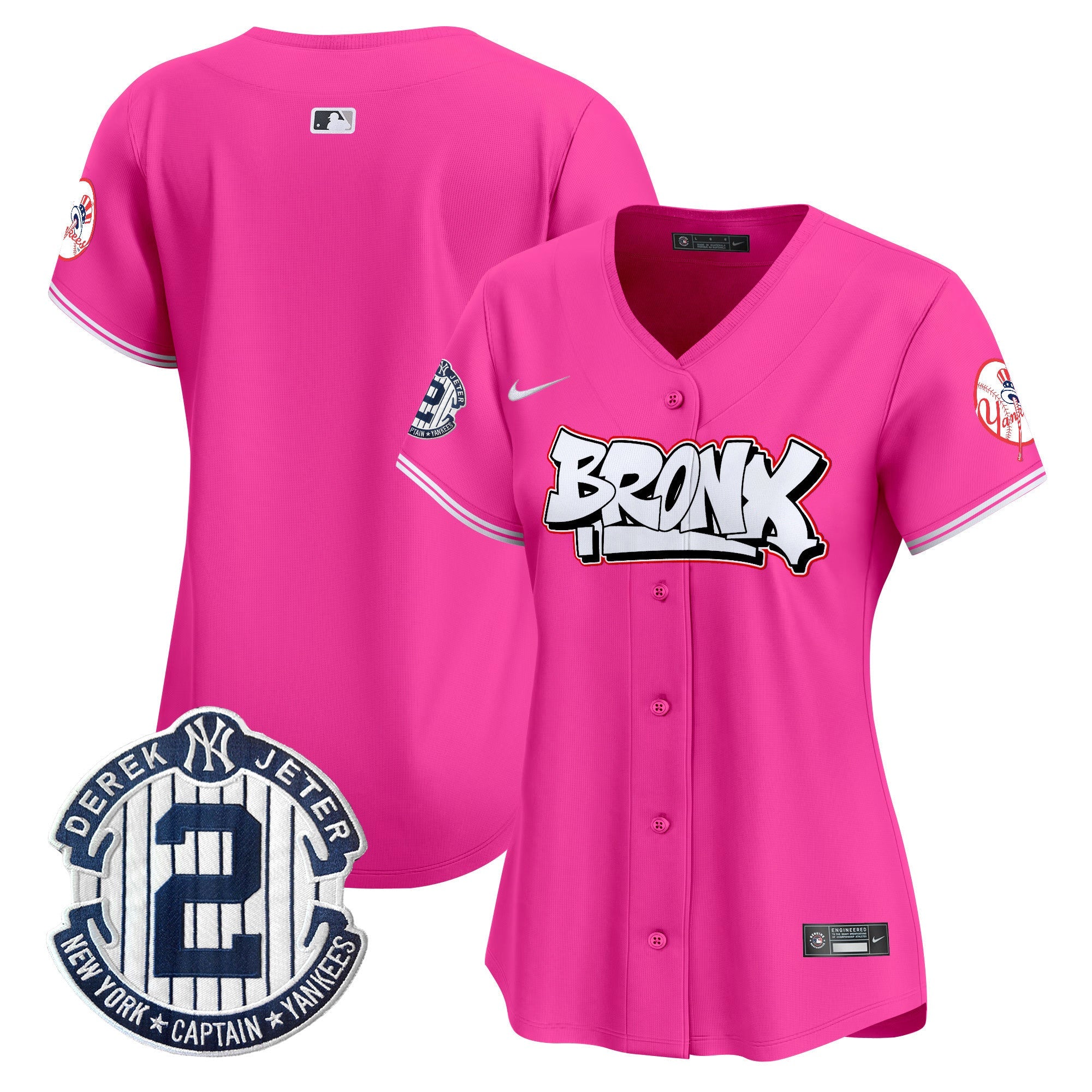Women’s New York The Bronx Graffiti Vapor Premier Limited Jersey V4