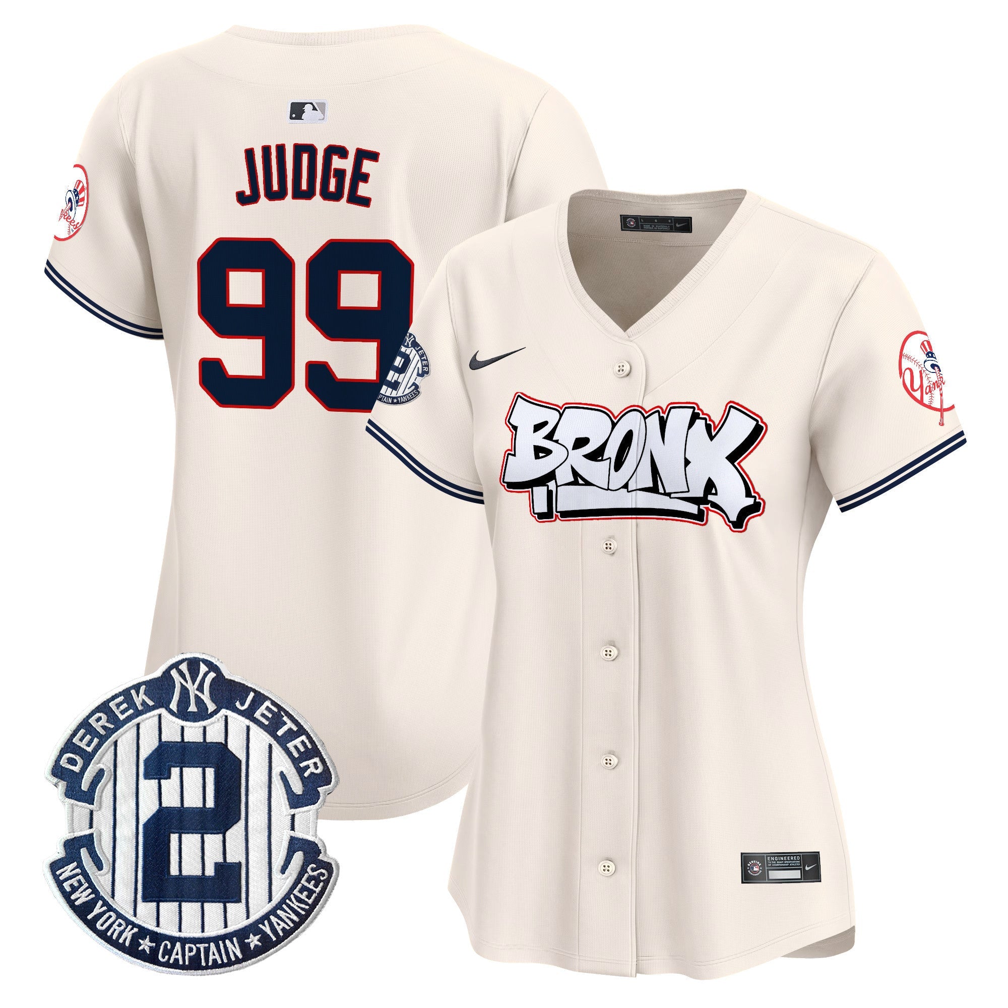 Women’s New York The Bronx Graffiti Vapor Premier Limited Jersey V4