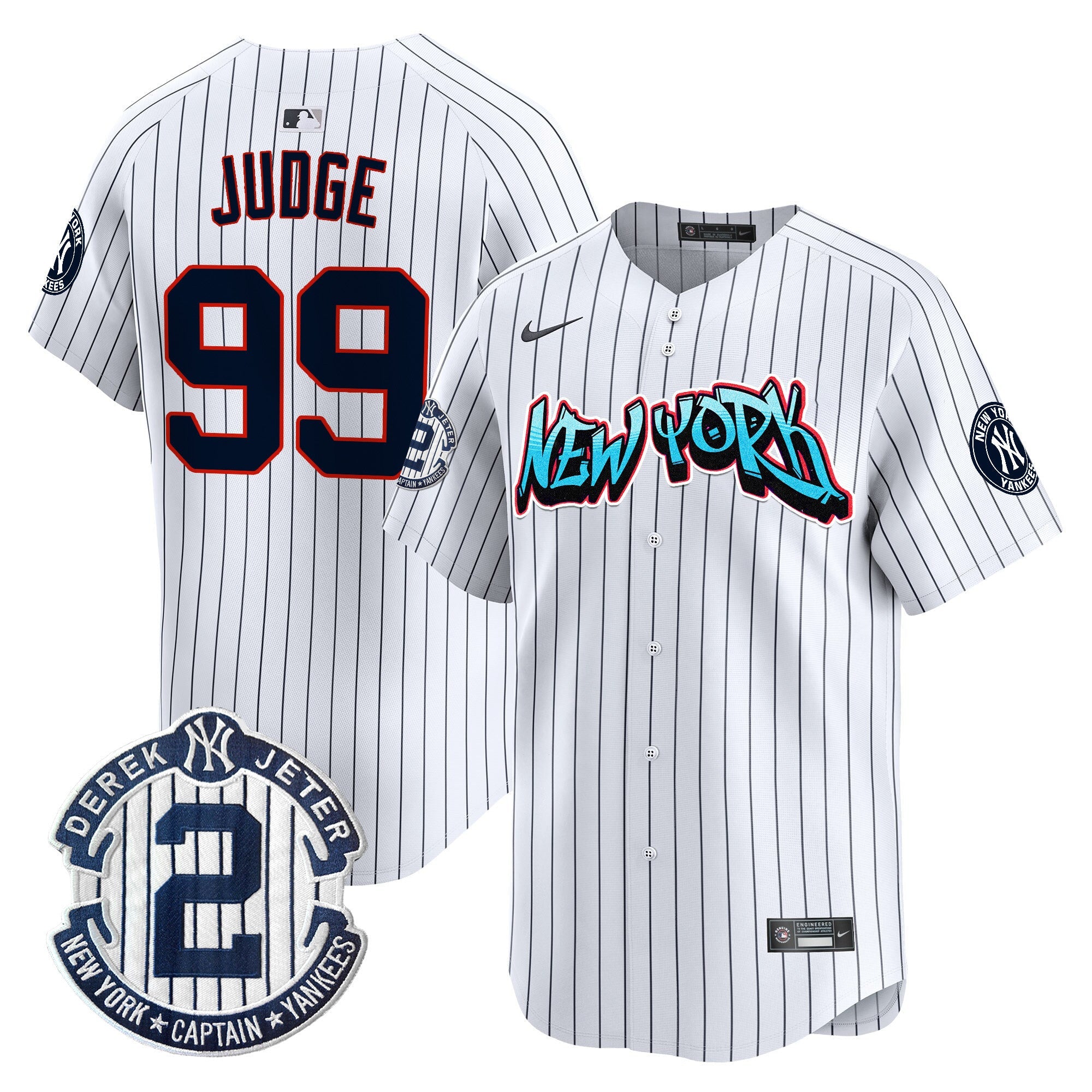 Men’s New York Graffiti Vapor Premier Limited Jersey