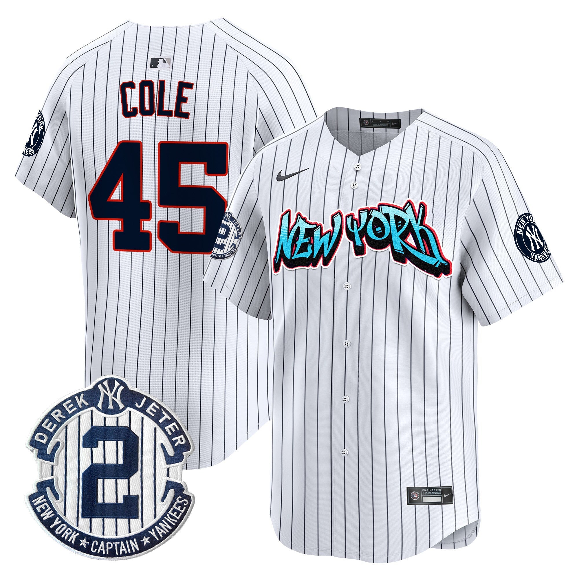 Men’s New York Graffiti Vapor Premier Limited Jersey