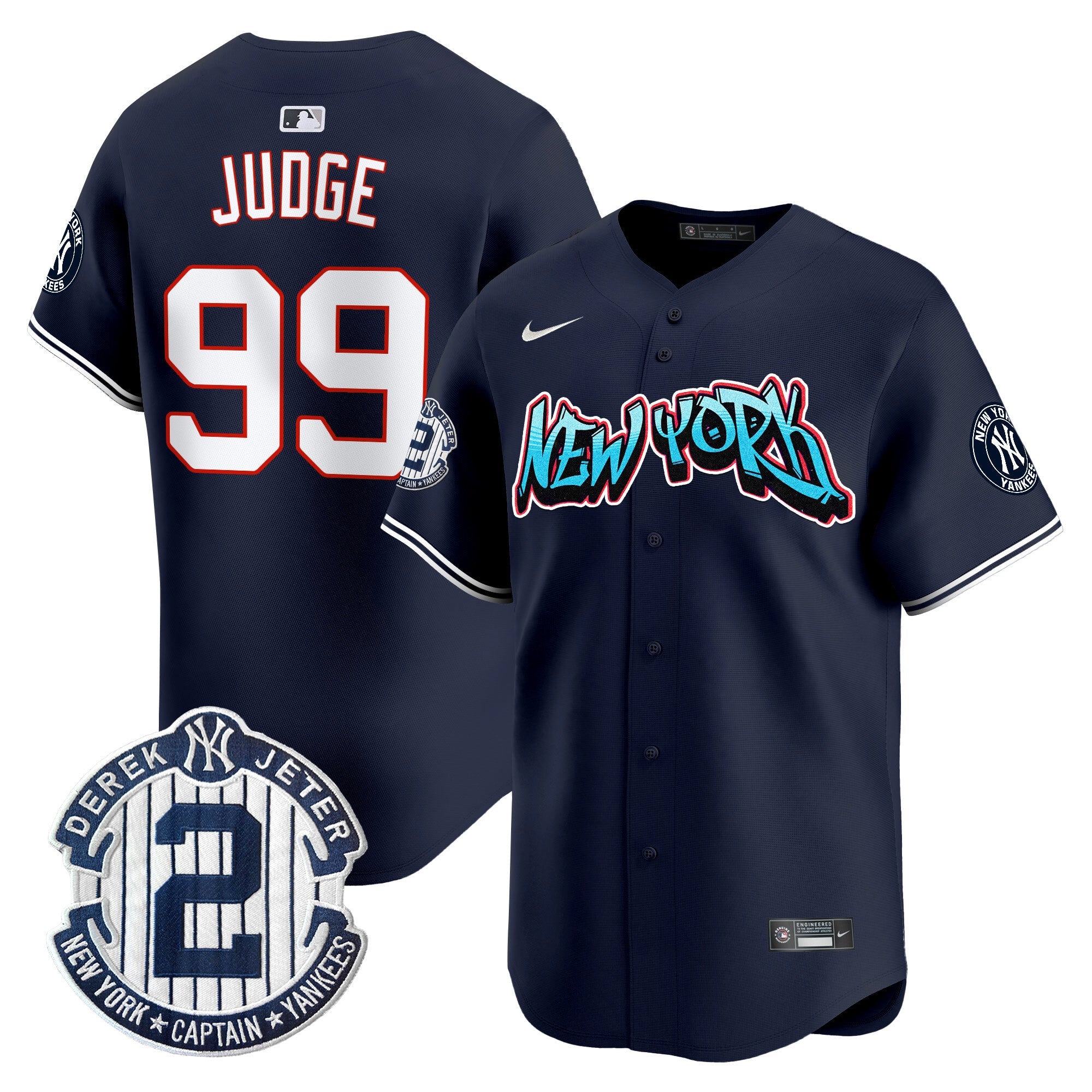 Men’s New York Graffiti Vapor Premier Limited Jersey