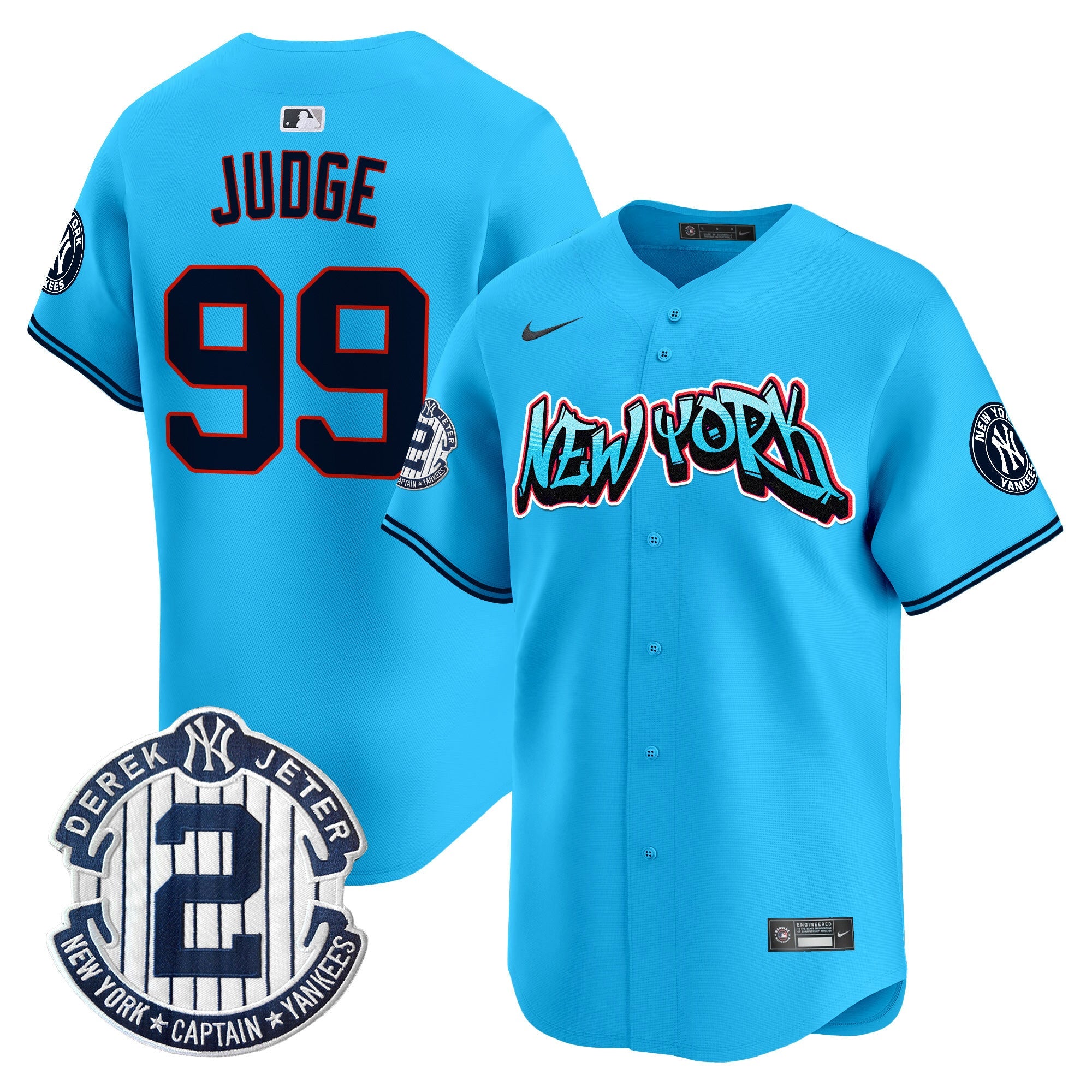 Men’s New York Graffiti Vapor Premier Limited Jersey