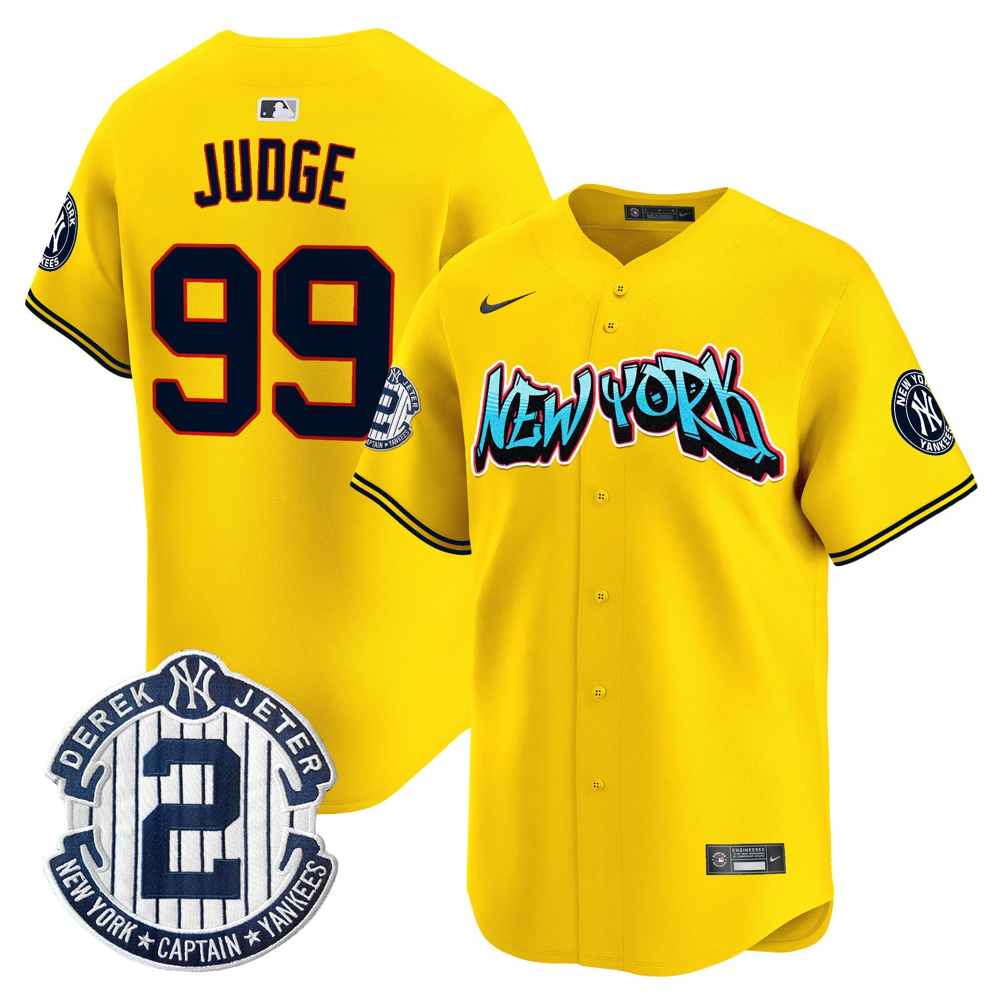 Men’s New York Graffiti Vapor Premier Limited Jersey