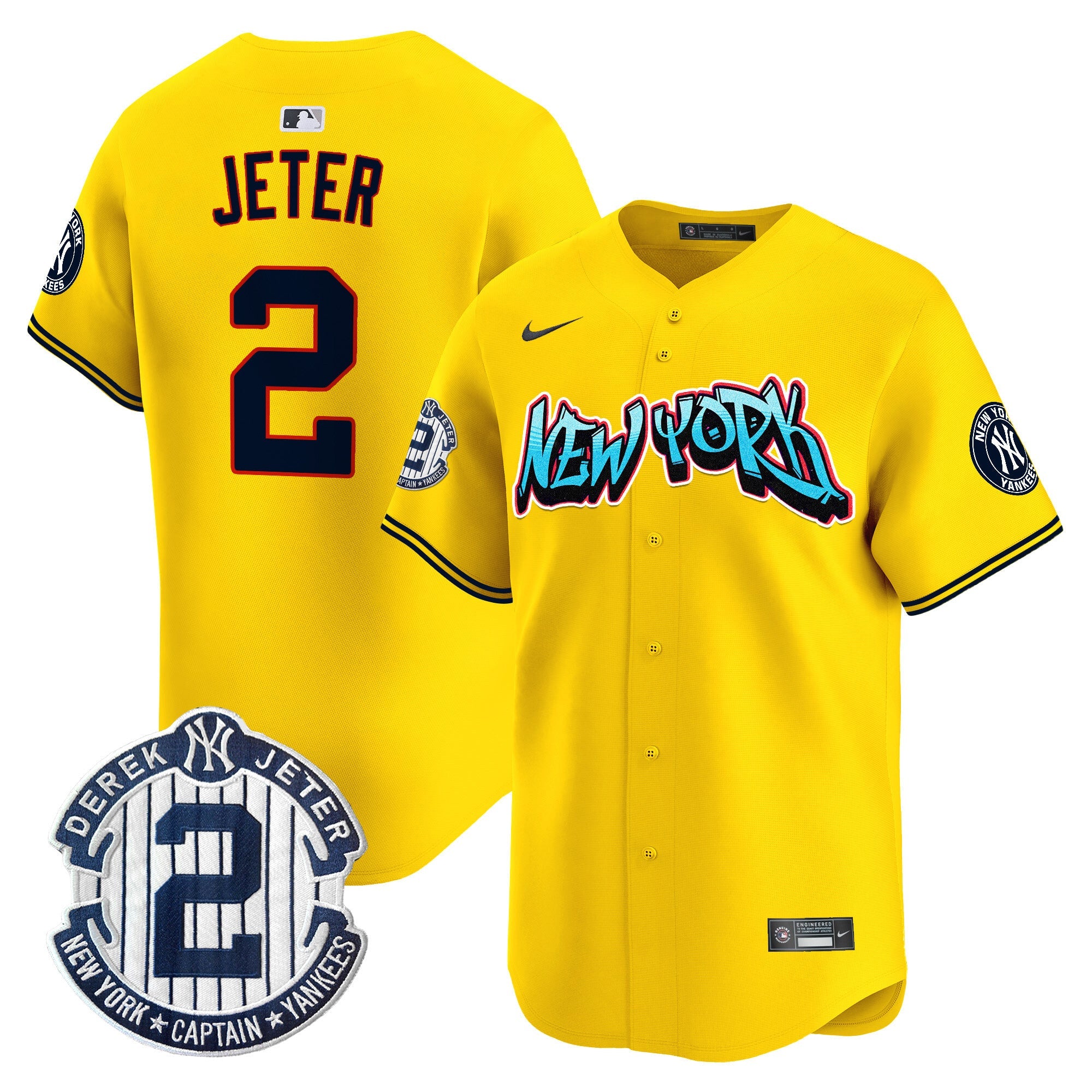 Men’s New York Graffiti Vapor Premier Limited Jersey