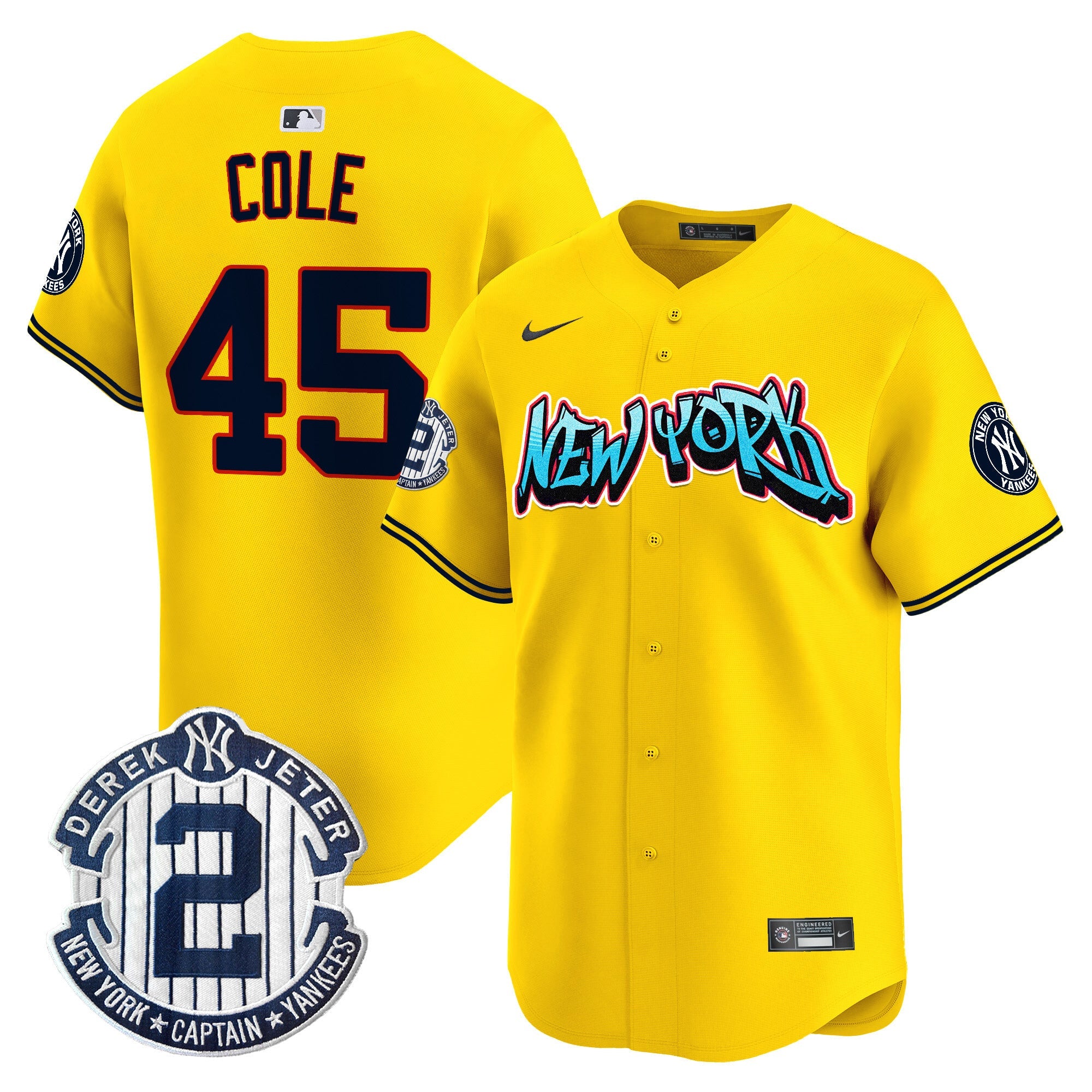 Men’s New York Graffiti Vapor Premier Limited Jersey