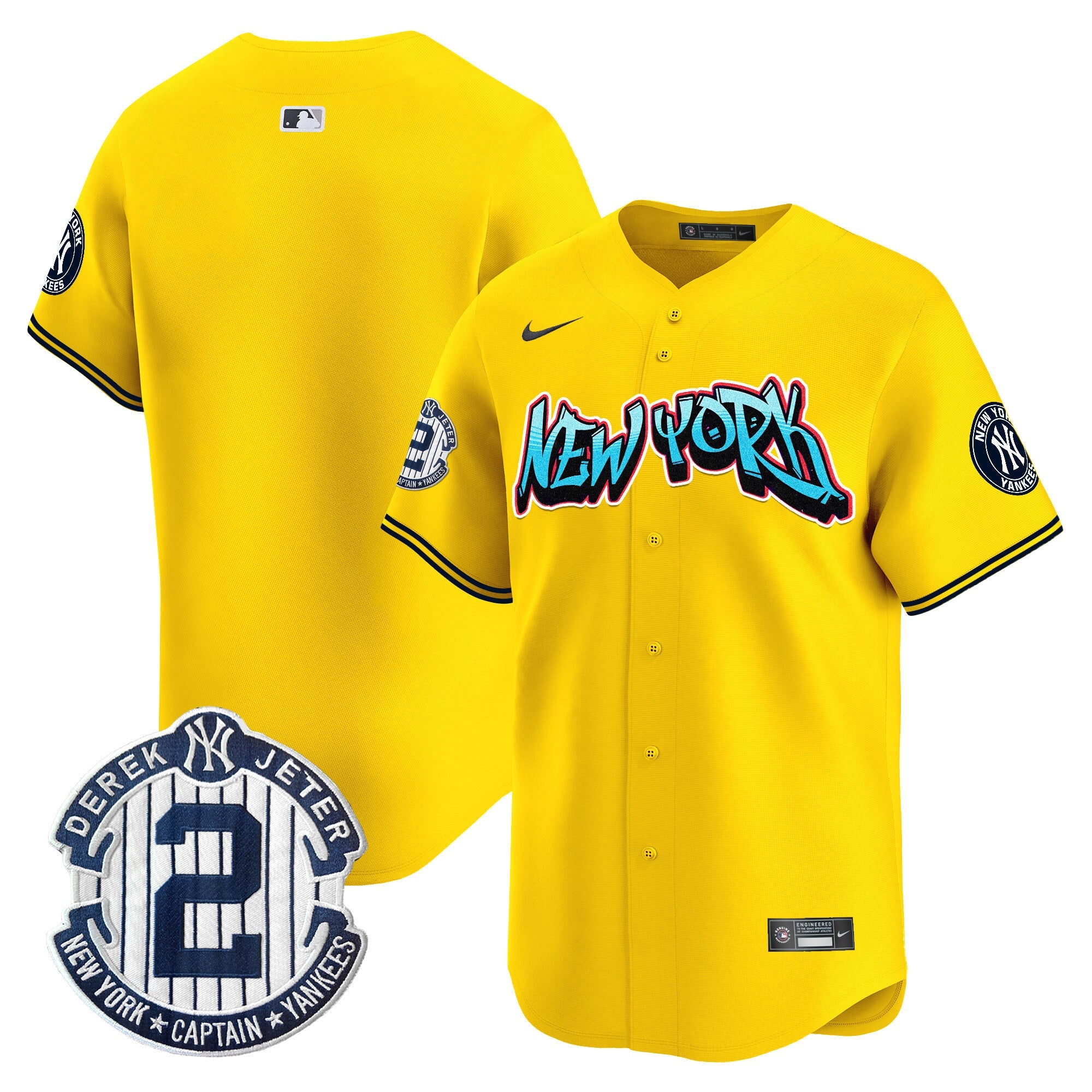 Men’s New York Graffiti Vapor Premier Limited Jersey