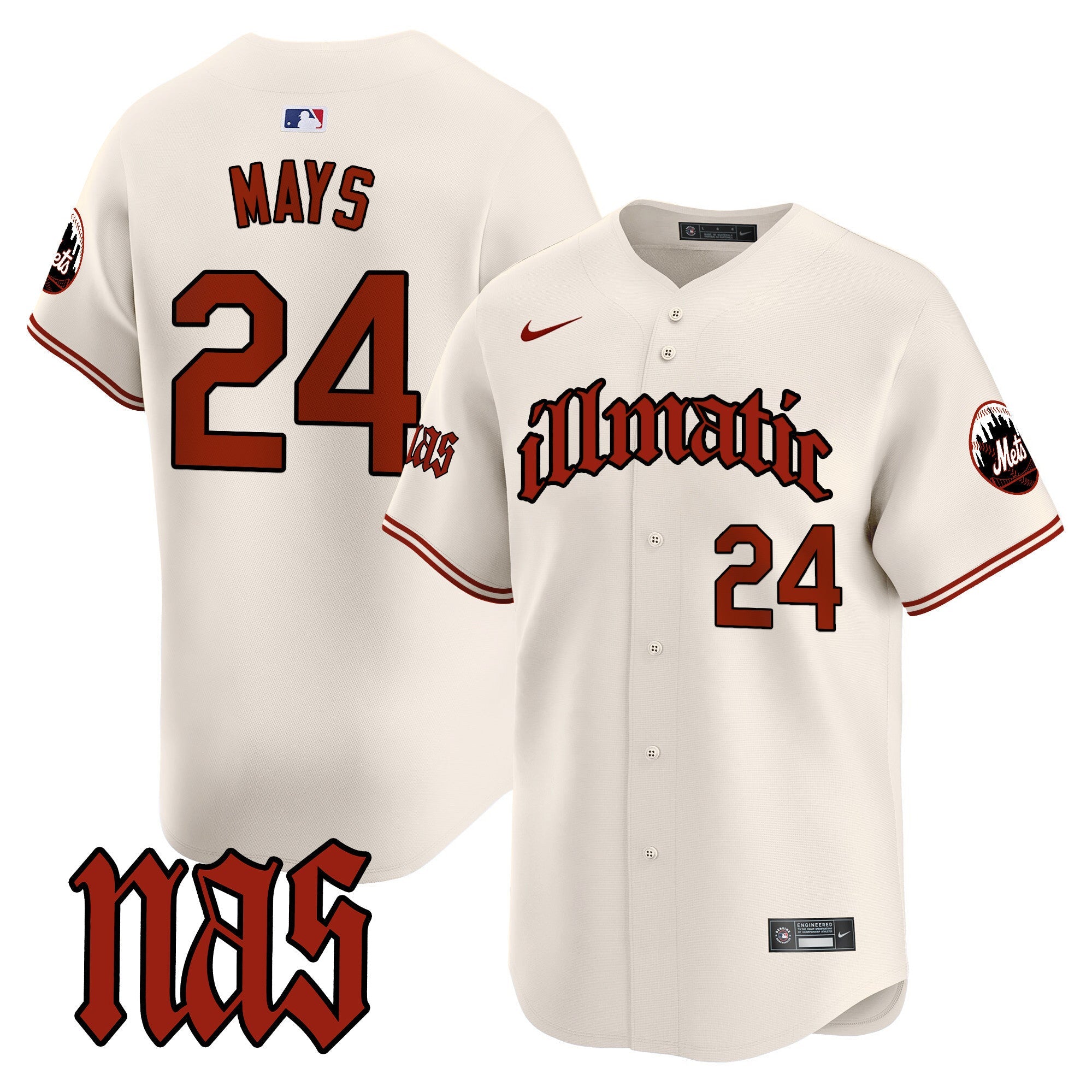 Men’s Nas Illmatic Vapor Premier Limited Jersey
