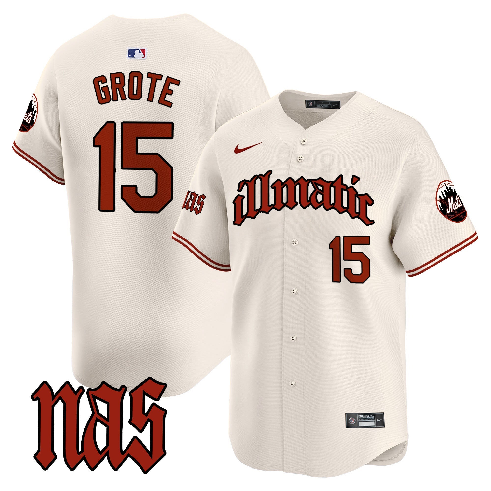 Men’s Nas Illmatic Vapor Premier Limited Jersey