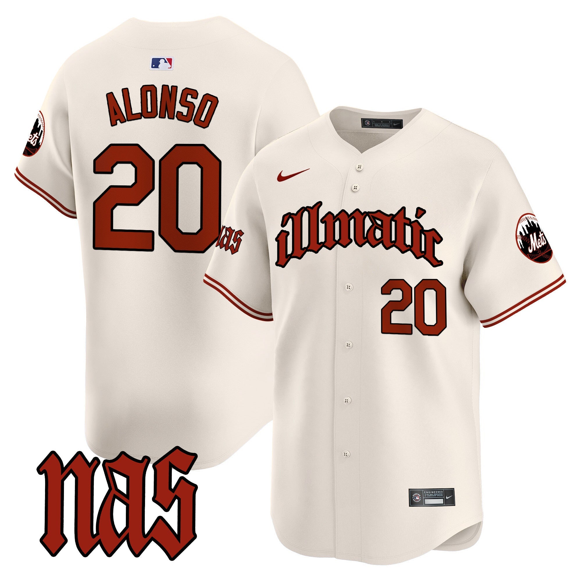 Men’s Nas Illmatic Vapor Premier Limited Jersey