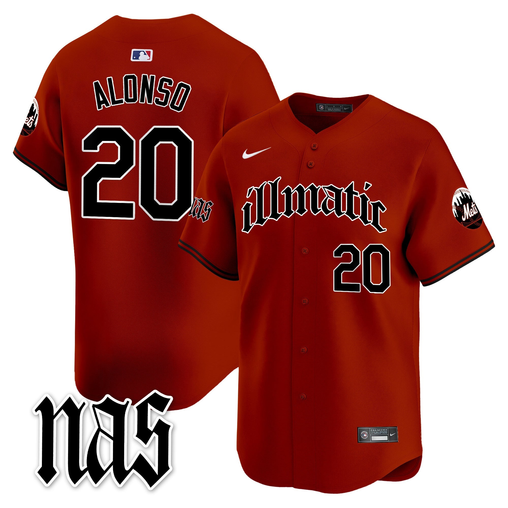 Men’s Nas Illmatic Vapor Premier Limited Jersey