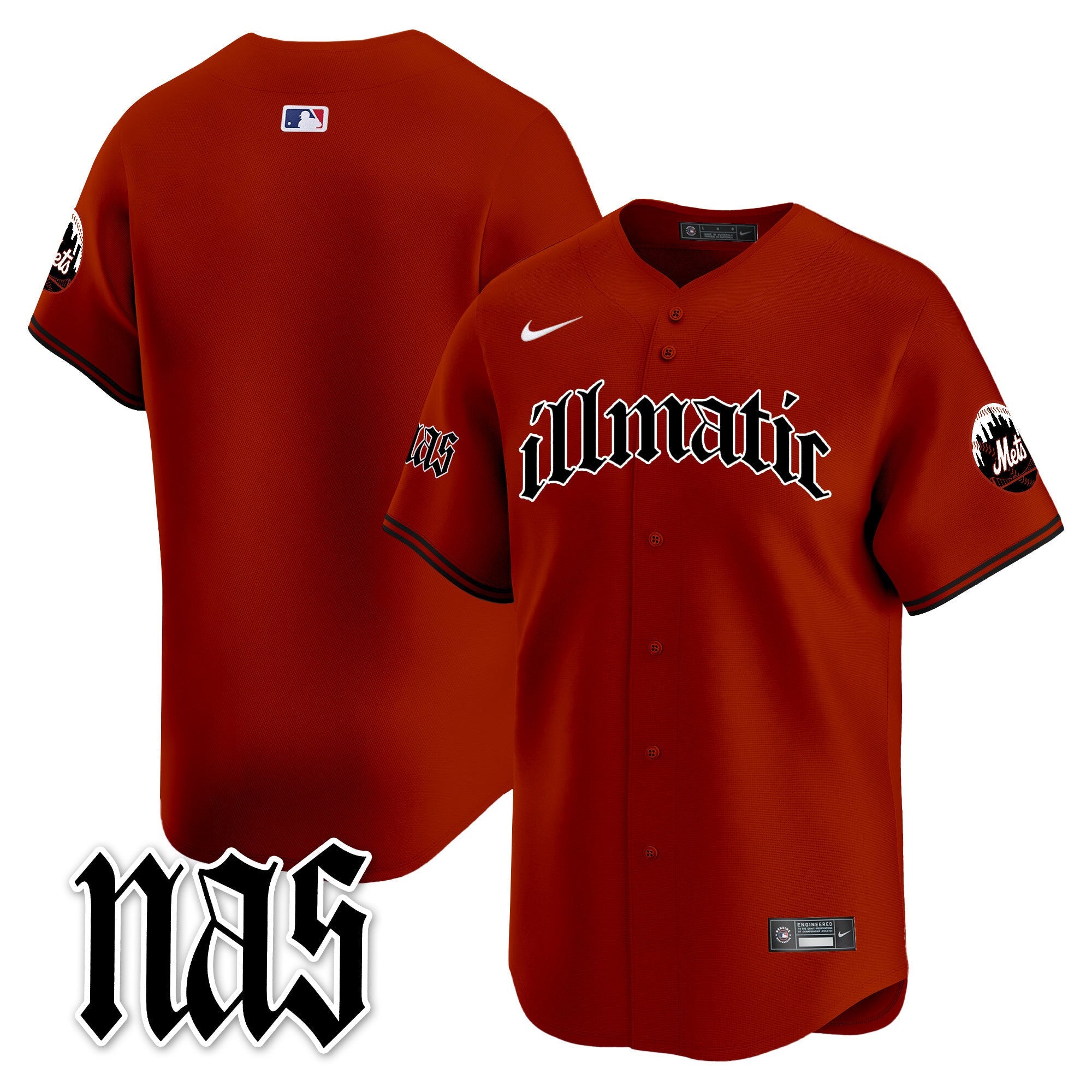 Men’s Nas Illmatic Vapor Premier Limited Jersey