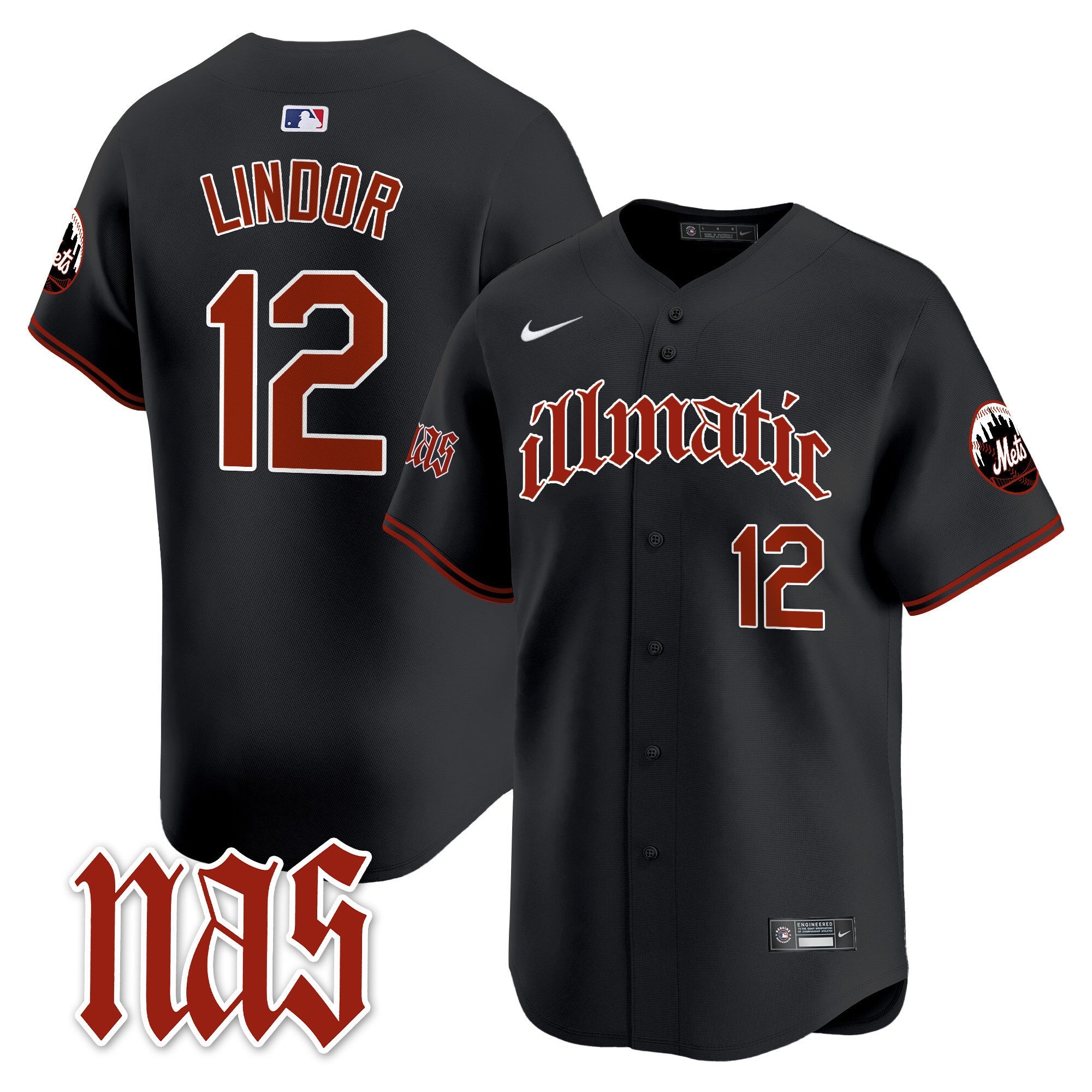 Men’s Nas Illmatic Vapor Premier Limited Jersey