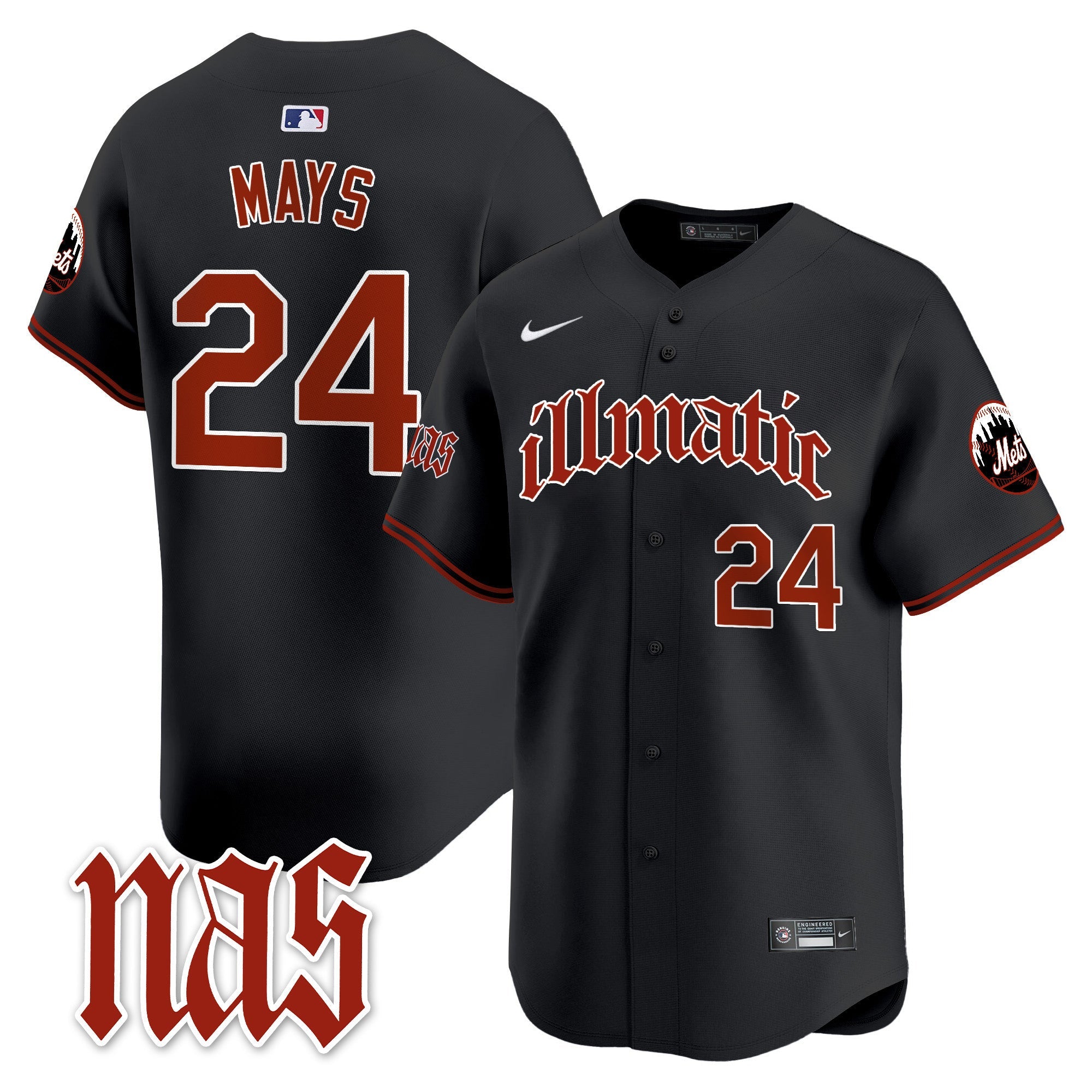 Men’s Nas Illmatic Vapor Premier Limited Jersey