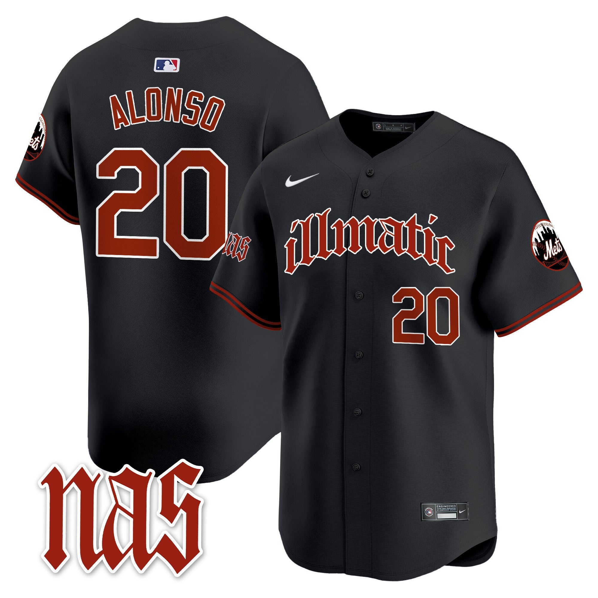 Men’s Nas Illmatic Vapor Premier Limited Jersey