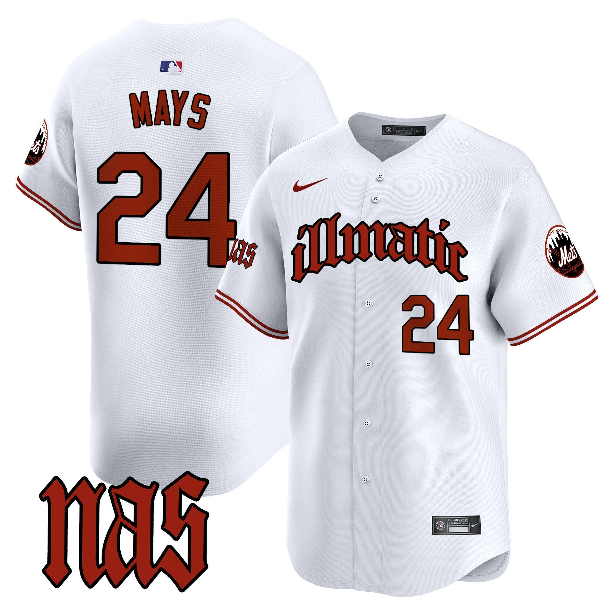 Men’s Nas Illmatic Vapor Premier Limited Jersey