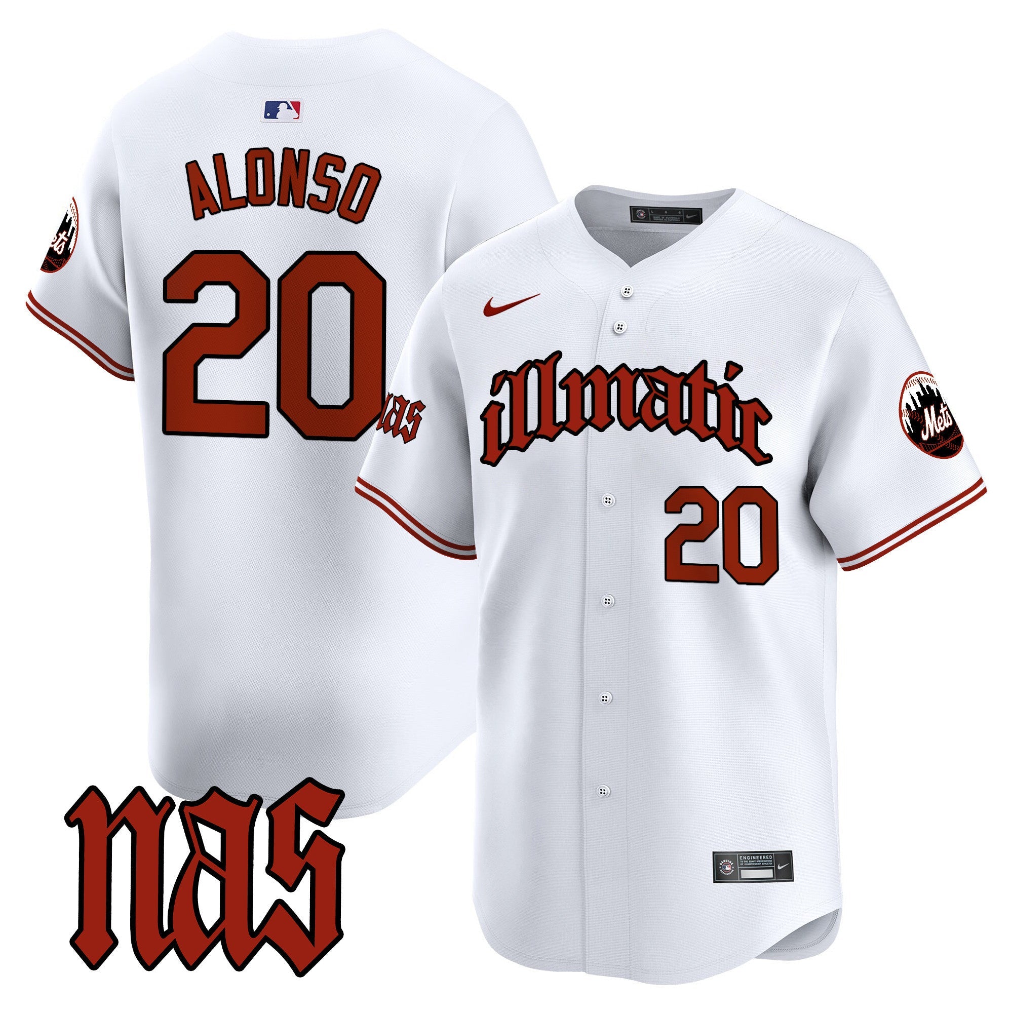 Men’s Nas Illmatic Vapor Premier Limited Jersey