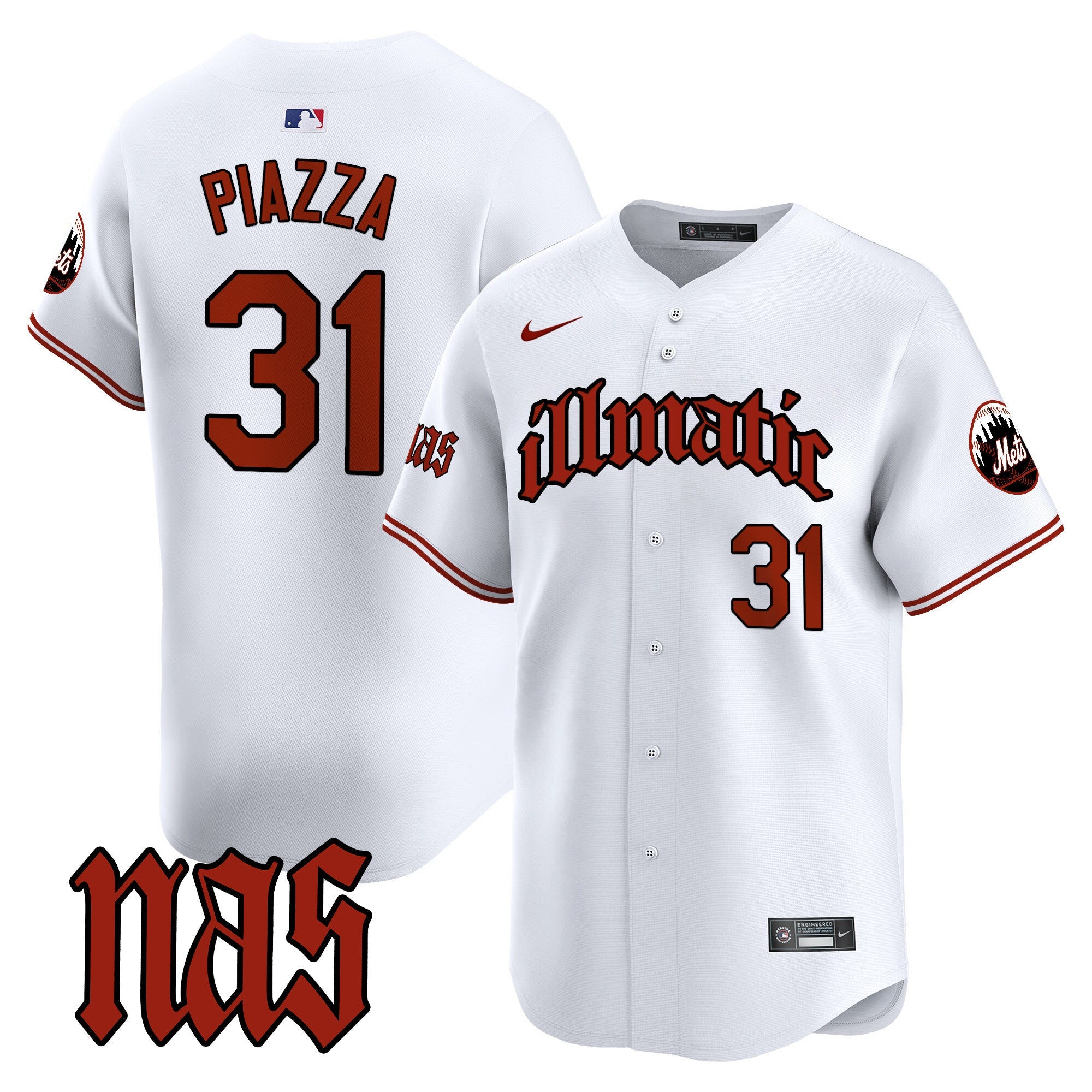 Men’s Nas Illmatic Vapor Premier Limited Jersey