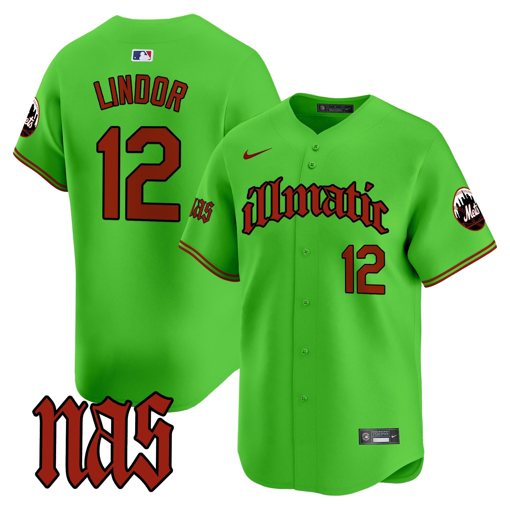 Men’s Nas Illmatic Vapor Premier Limited Jersey