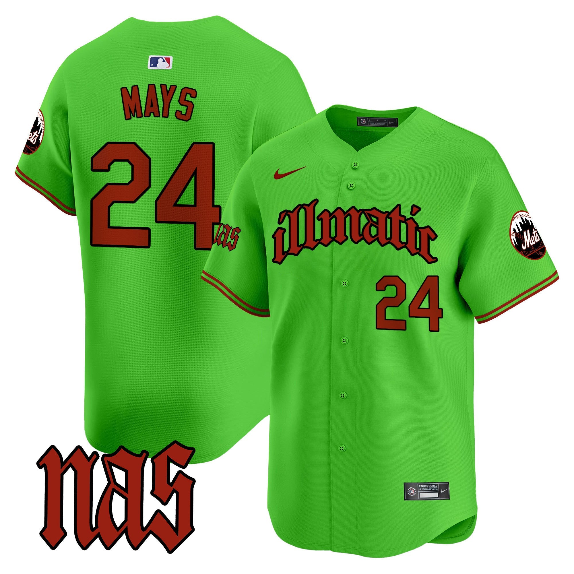 Men’s Nas Illmatic Vapor Premier Limited Jersey