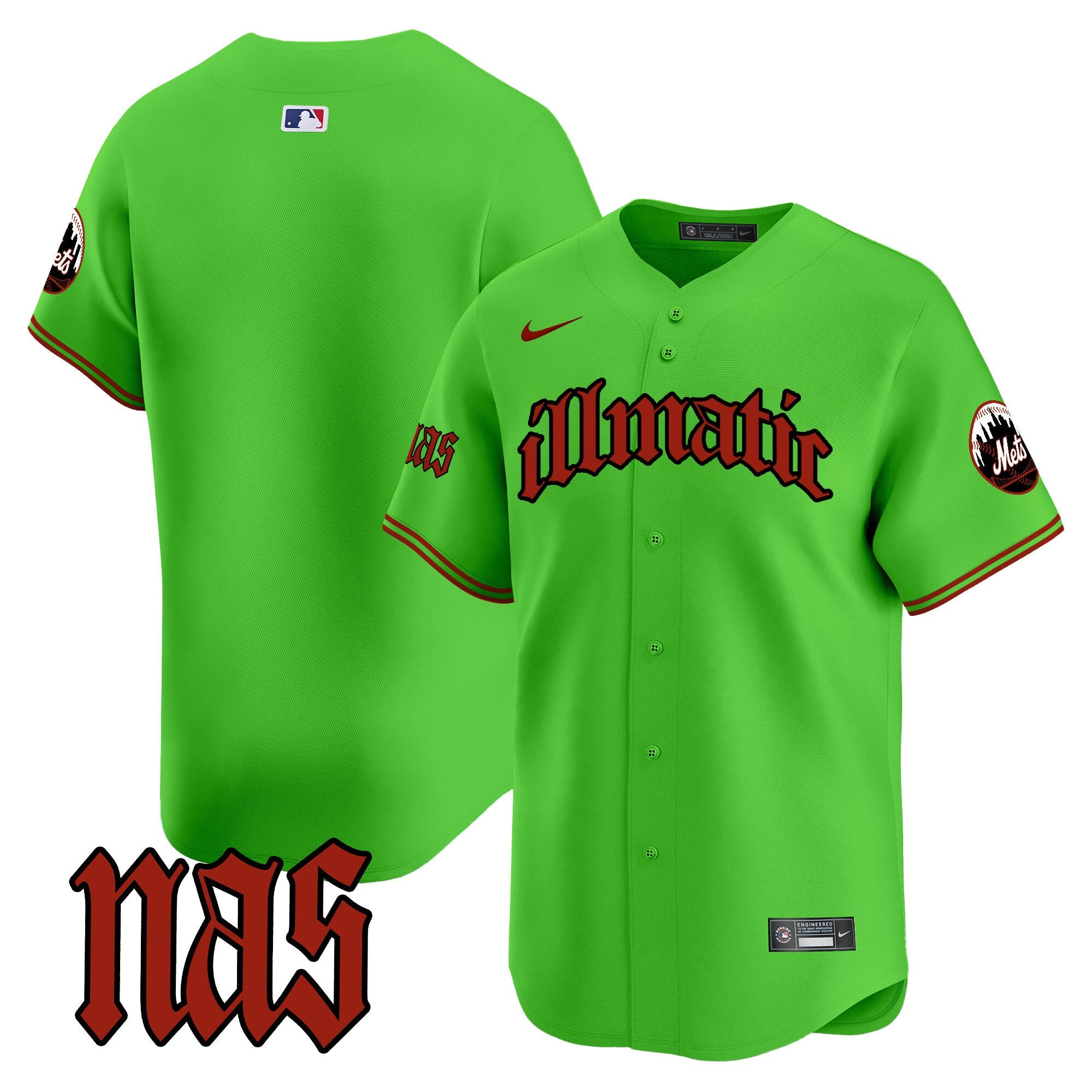 Men’s Nas Illmatic Vapor Premier Limited Jersey