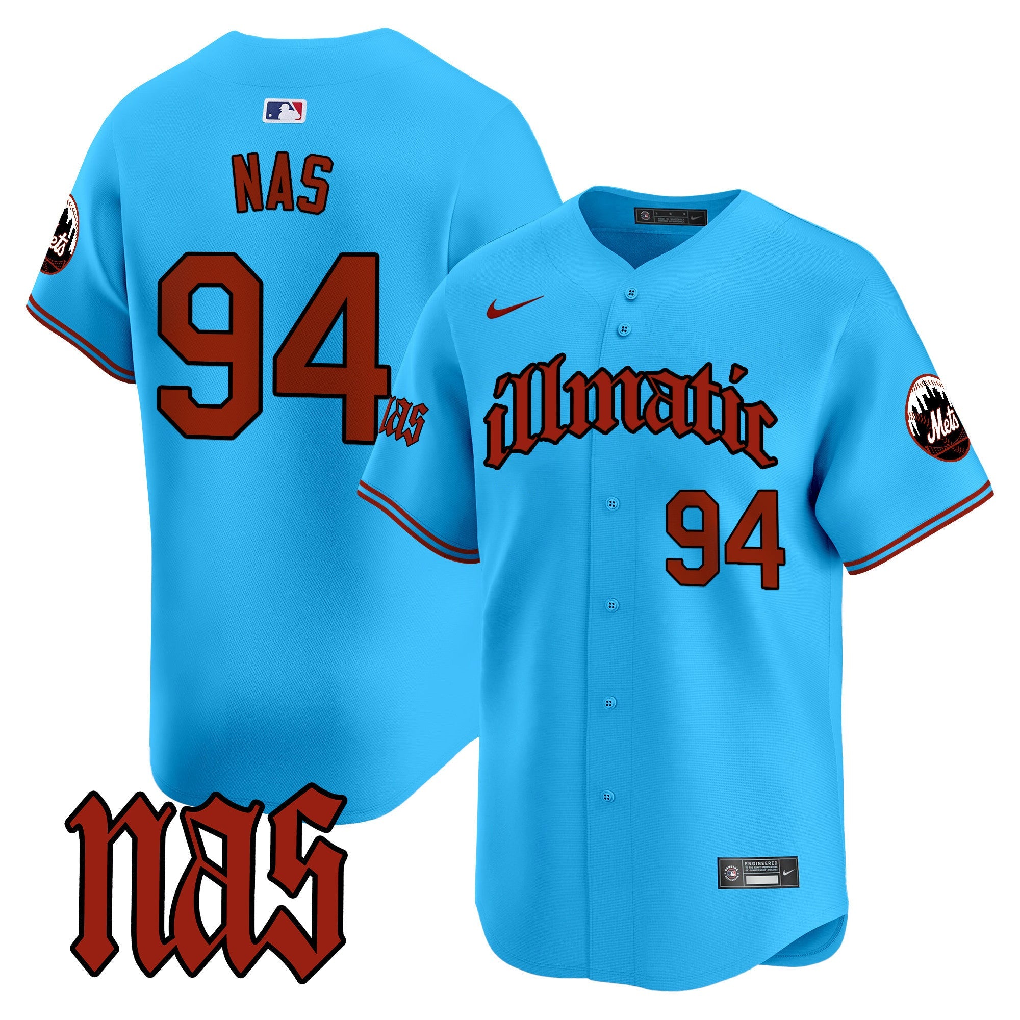 Men’s Nas Illmatic Vapor Premier Limited Jersey