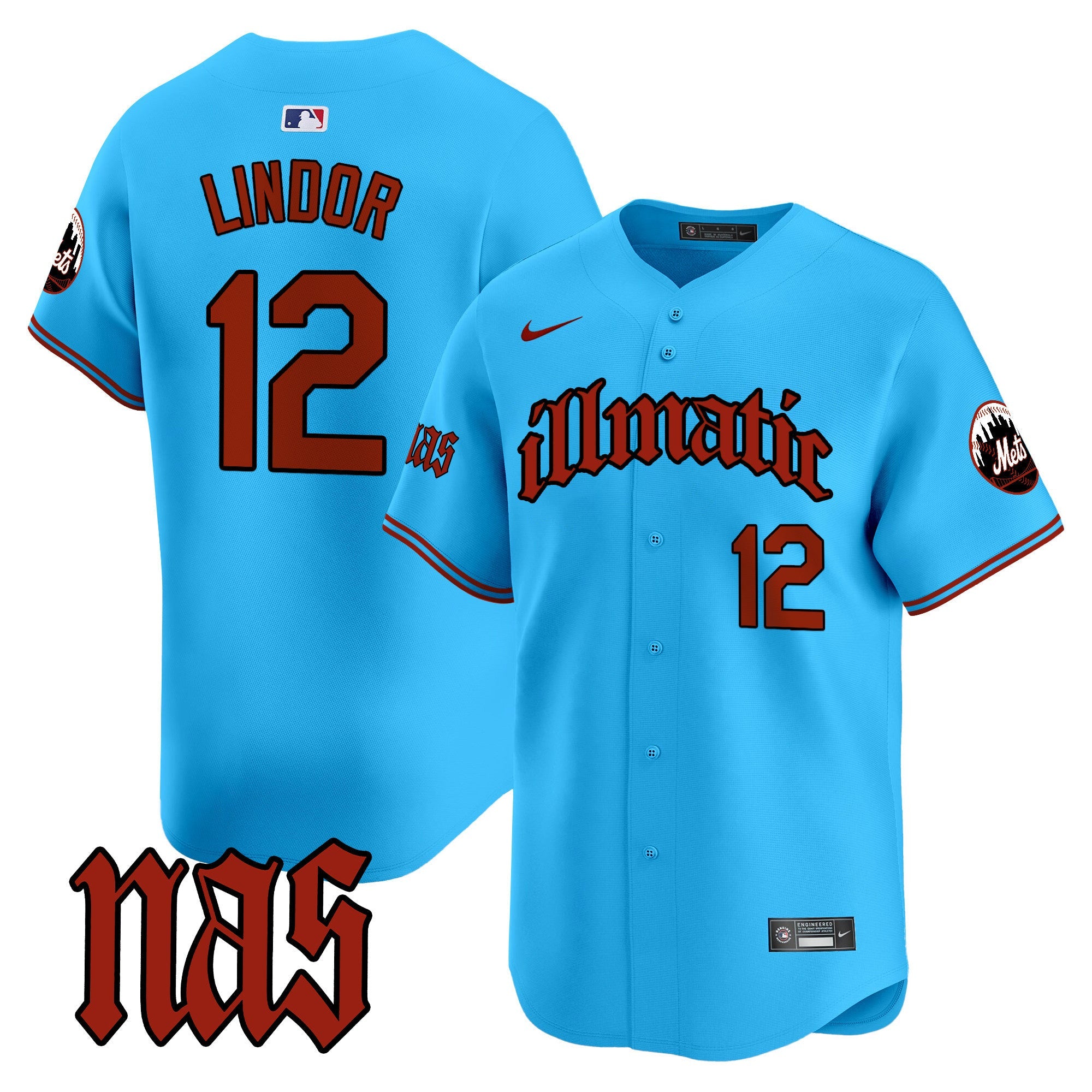 Men’s Nas Illmatic Vapor Premier Limited Jersey