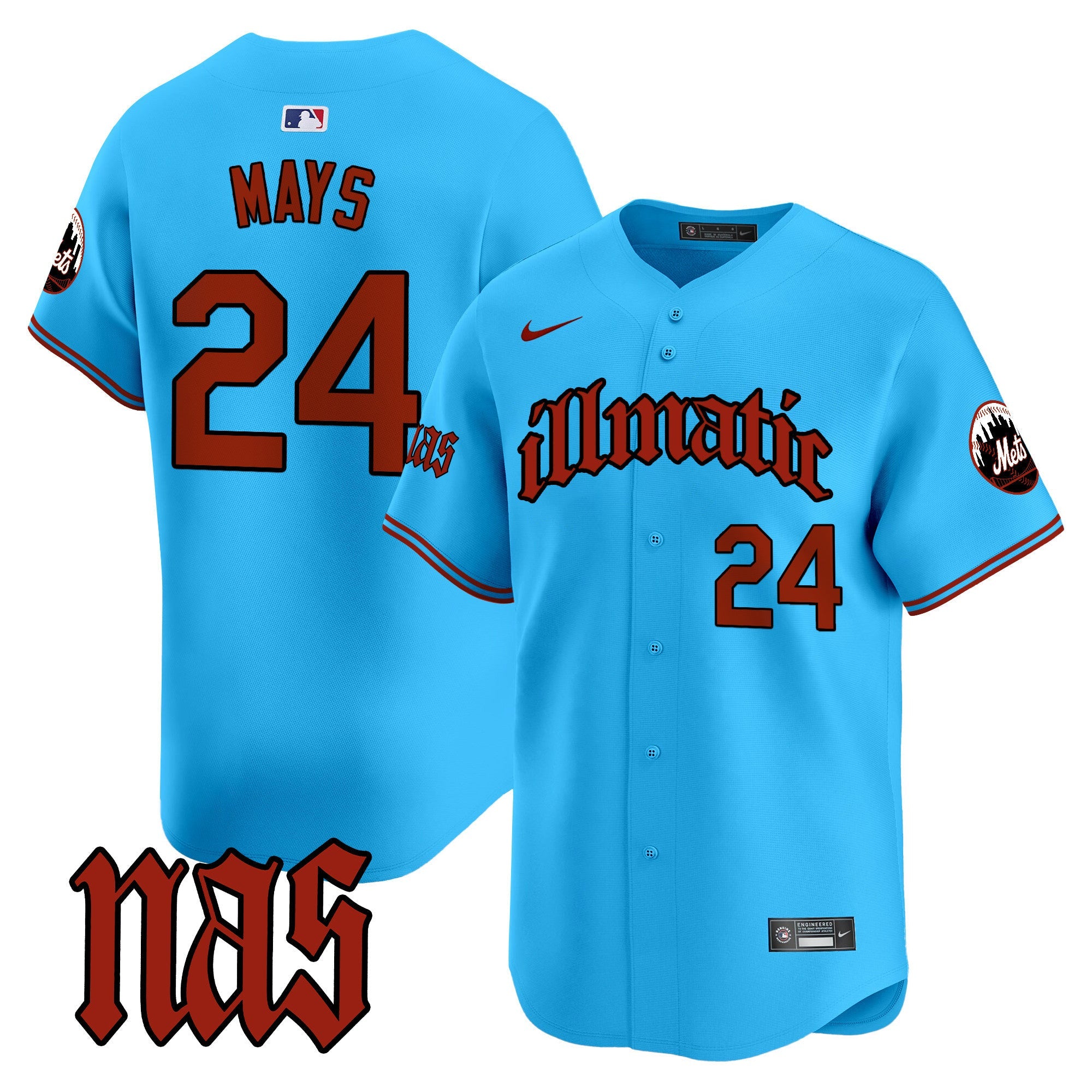 Men’s Nas Illmatic Vapor Premier Limited Jersey