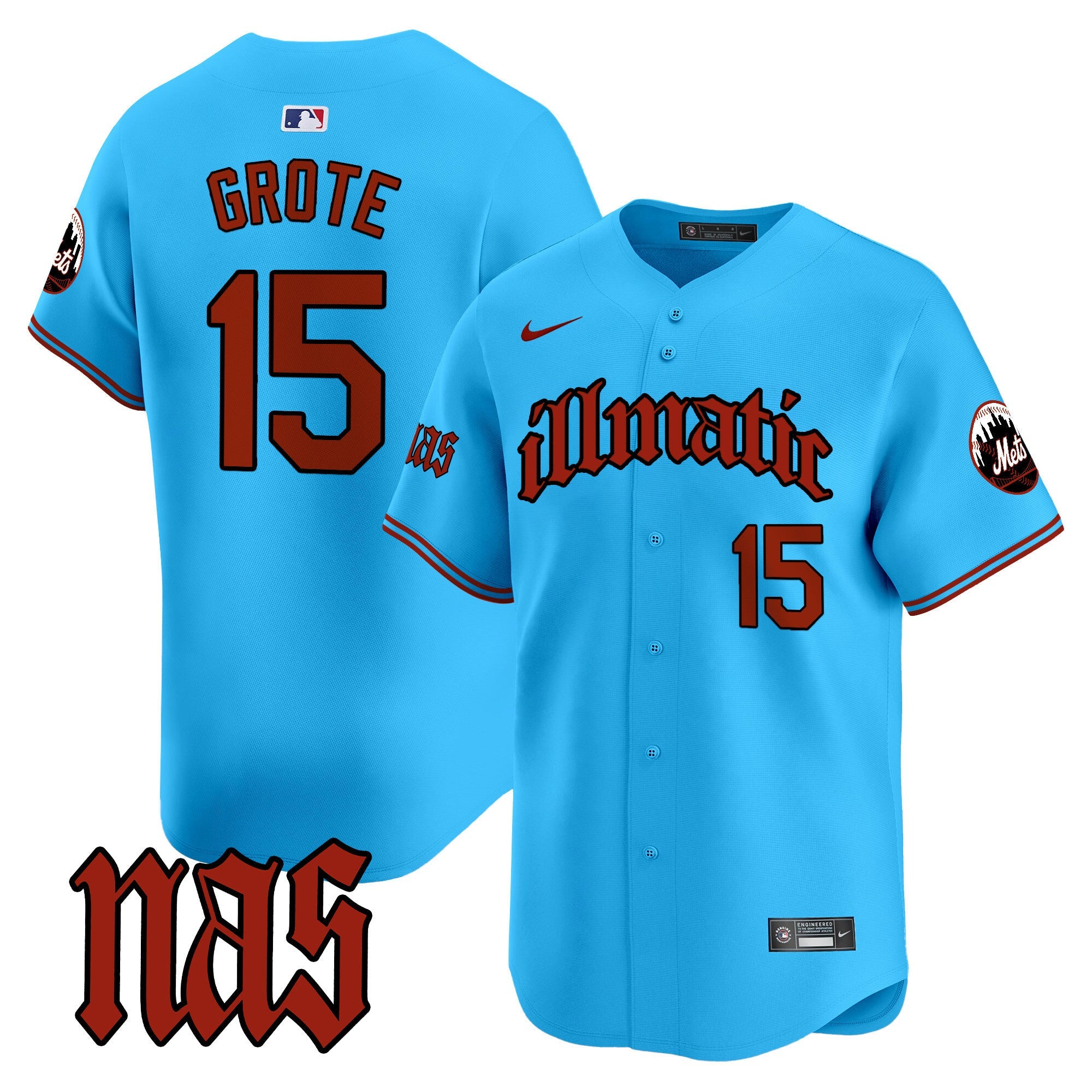 Men’s Nas Illmatic Vapor Premier Limited Jersey
