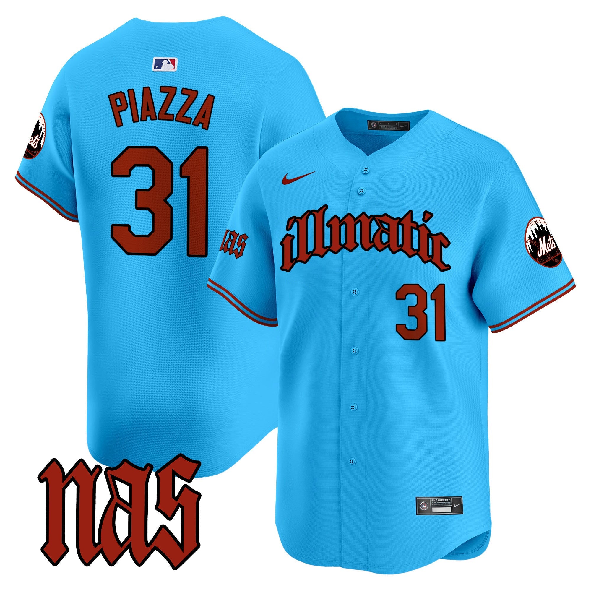 Men’s Nas Illmatic Vapor Premier Limited Jersey
