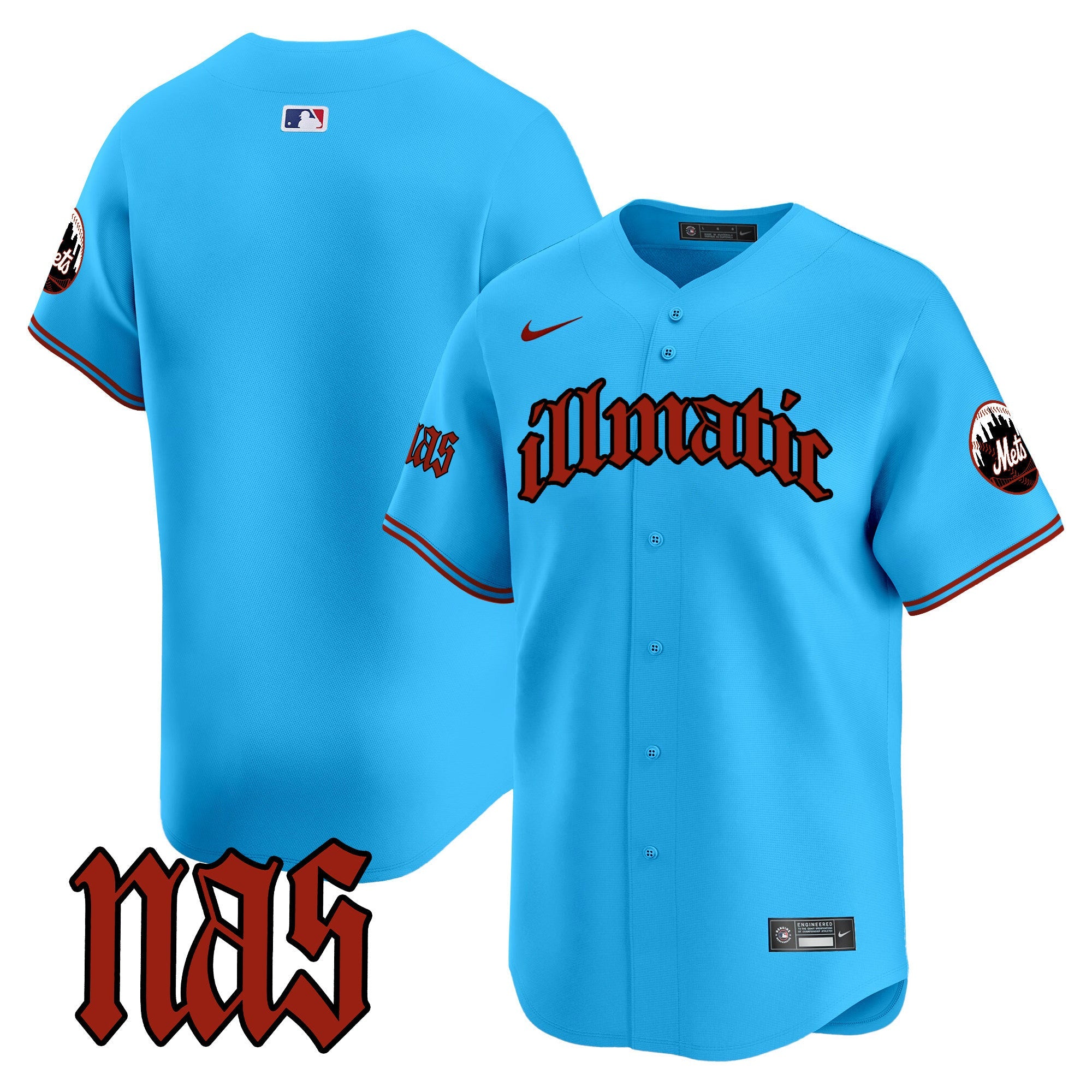 Men’s Nas Illmatic Vapor Premier Limited Jersey