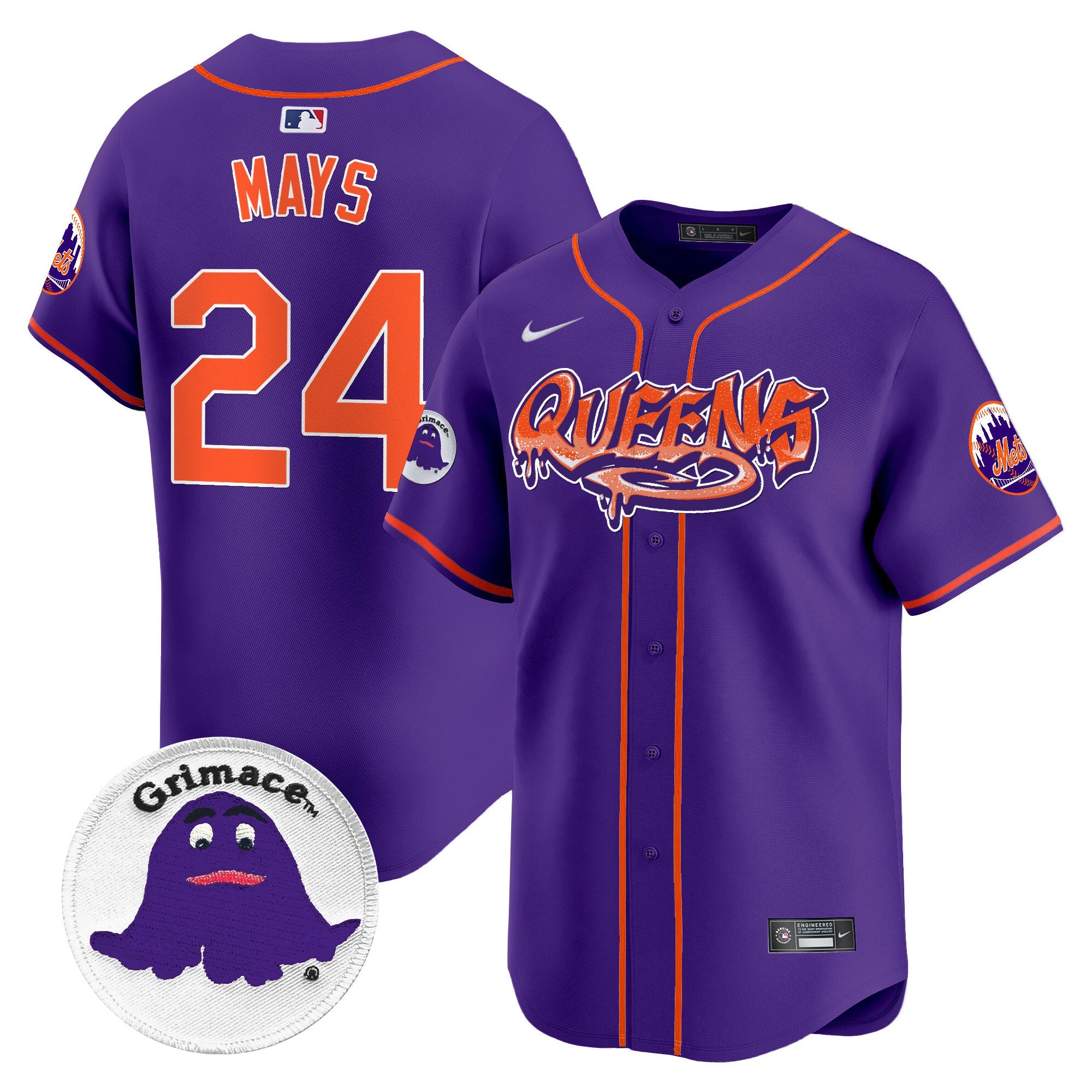 Men’s Queens Graffiti Vapor Premier Limited Jersey