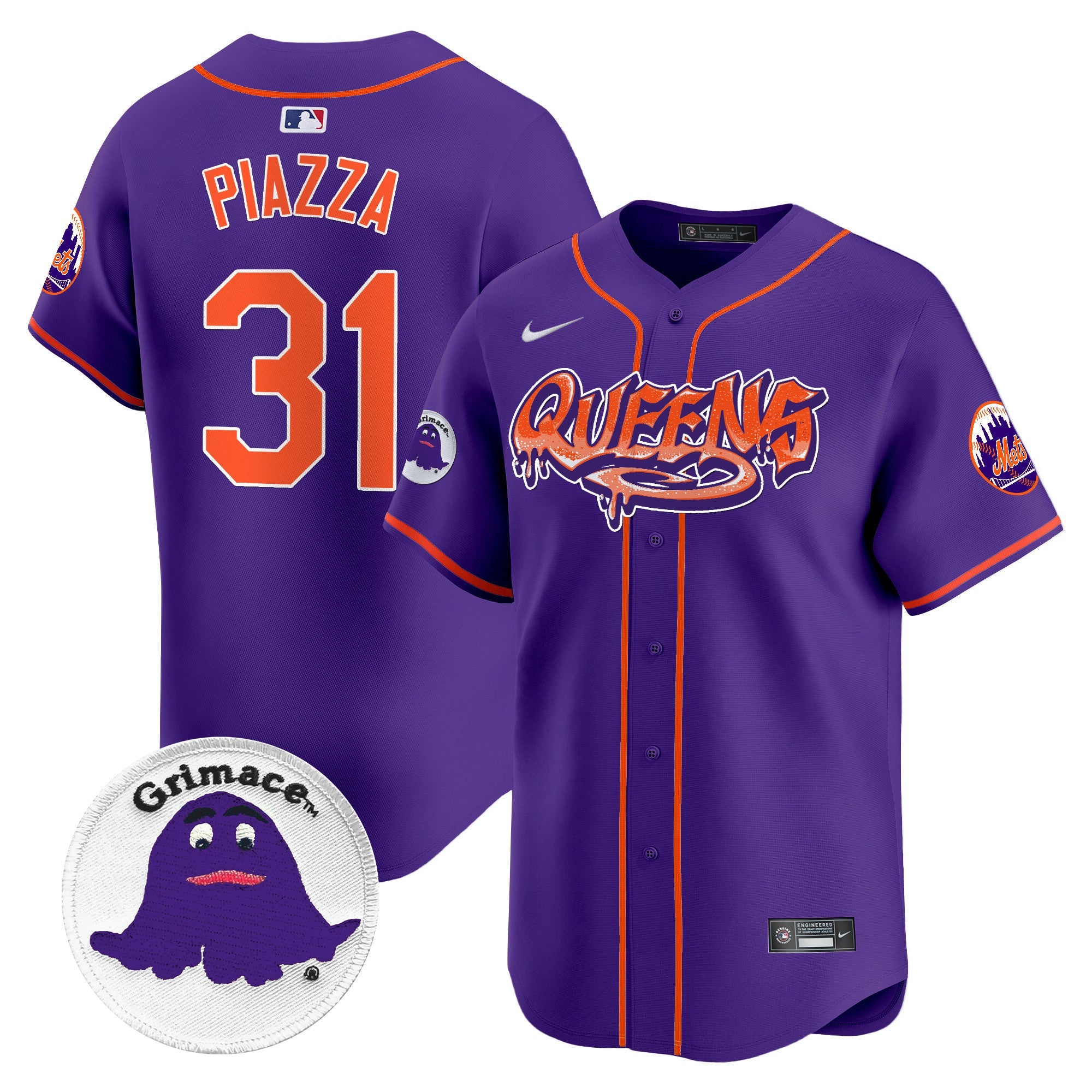 Men’s Queens Graffiti Vapor Premier Limited Jersey