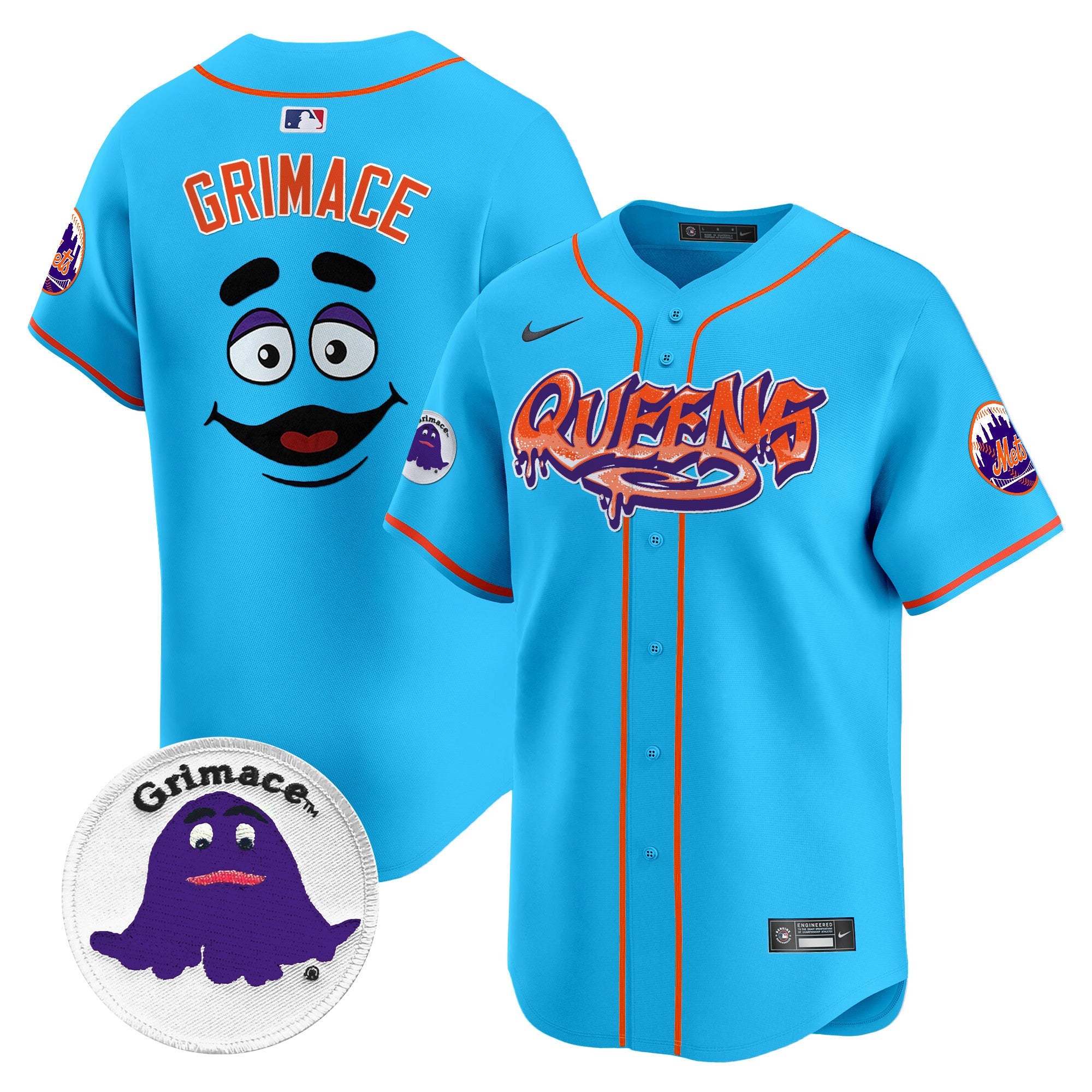 Men’s Queens Graffiti Vapor Premier Limited Jersey