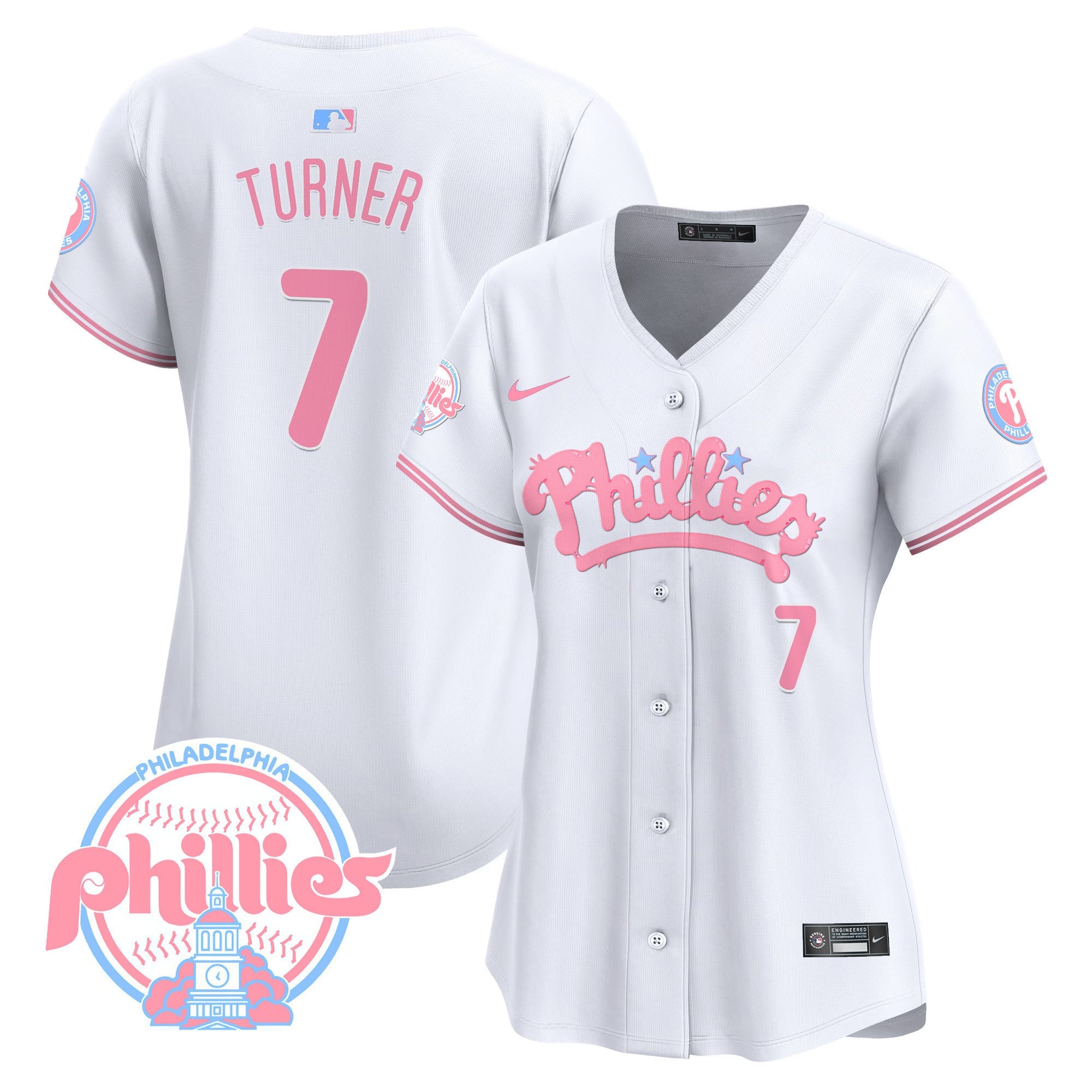 Women’s Bubblegum Pink Vapor Premier Limited Jersey