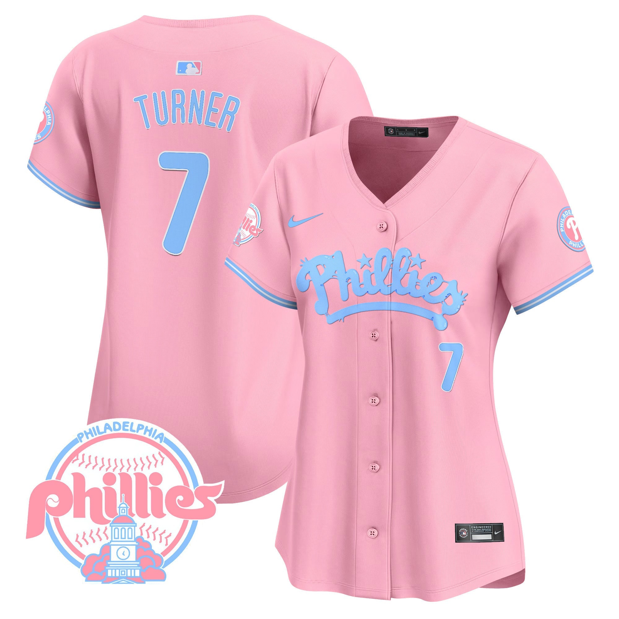 Women’s Bubblegum Pink Vapor Premier Limited Jersey