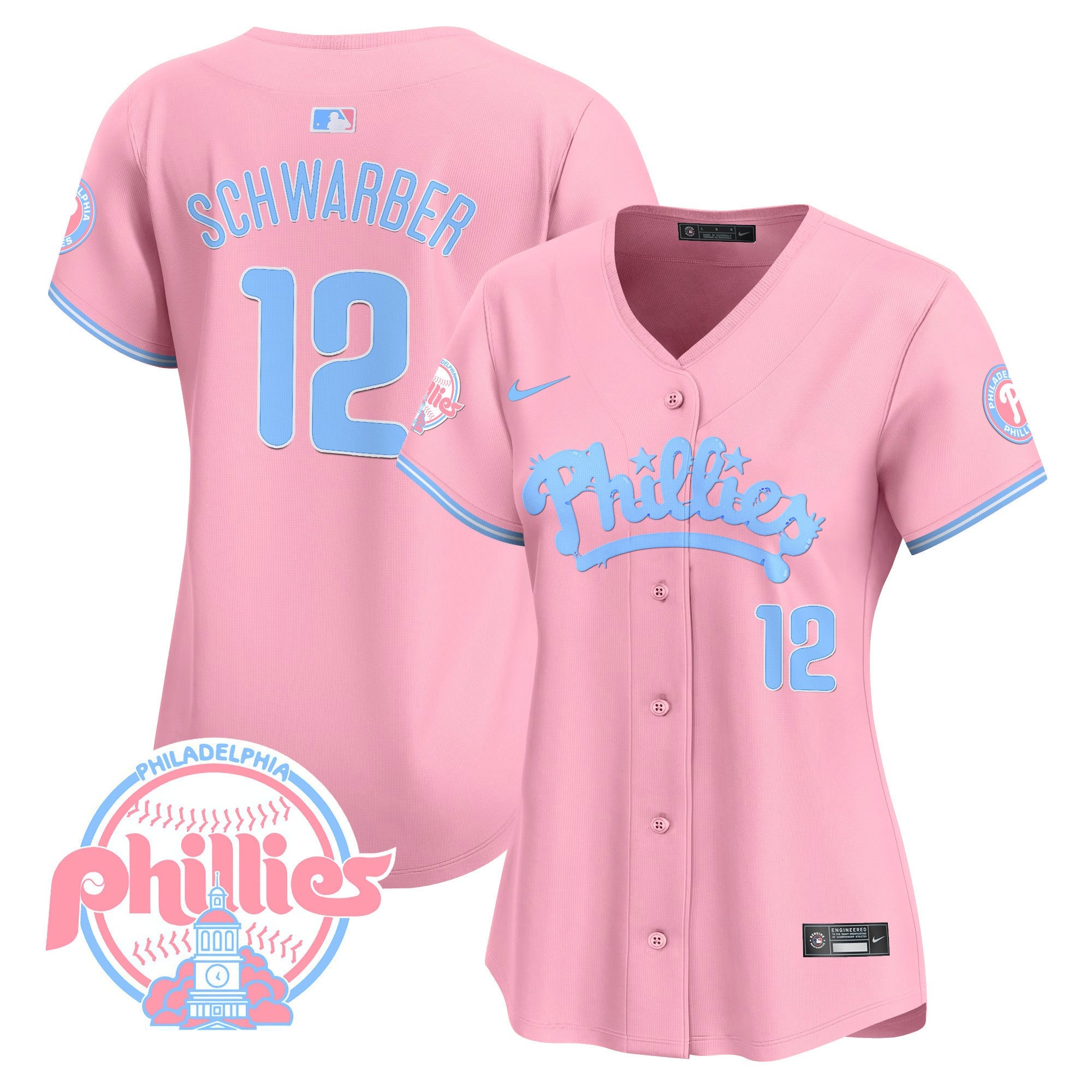 Women’s Bubblegum Pink Vapor Premier Limited Jersey