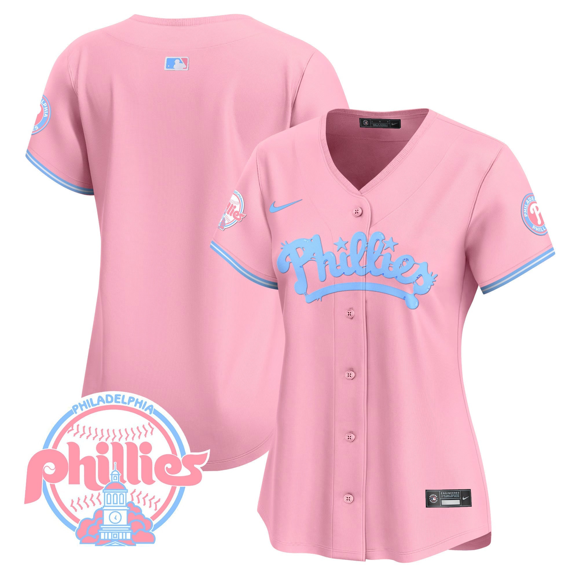 Women’s Bubblegum Pink Vapor Premier Limited Jersey