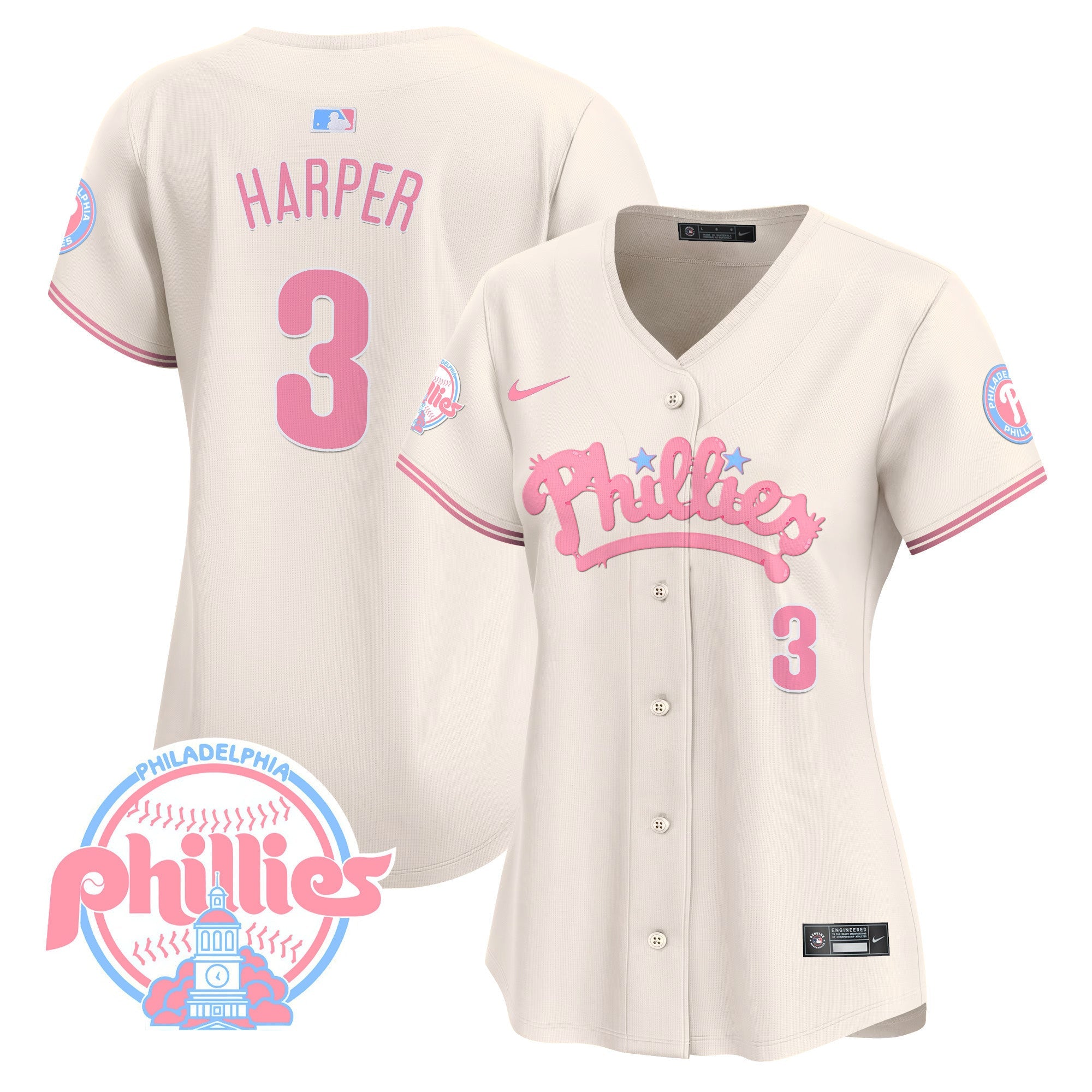 Women’s Bubblegum Pink Vapor Premier Limited Jersey