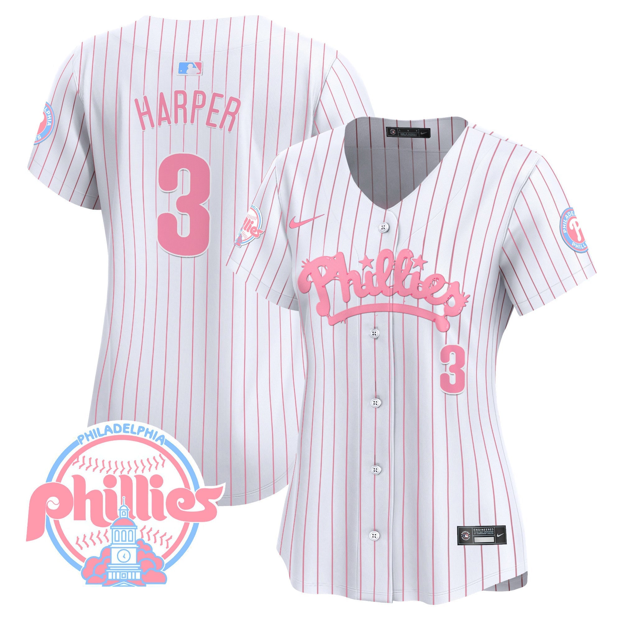 Women’s Bubblegum Pink Vapor Premier Limited Jersey