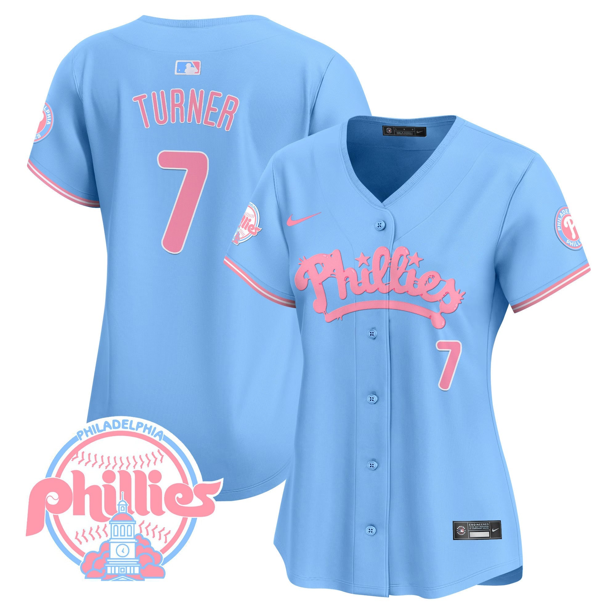 Women’s Bubblegum Pink Vapor Premier Limited Jersey