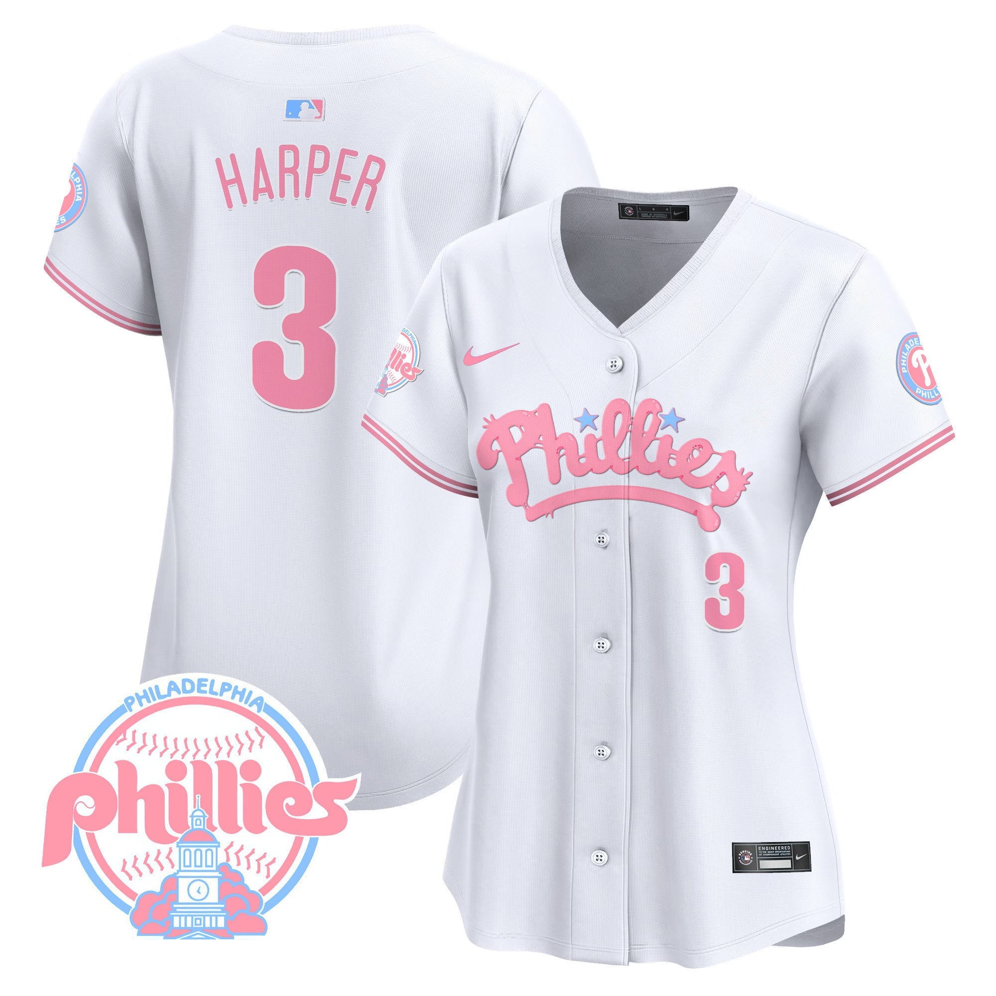 Women’s Bubblegum Pink Vapor Premier Limited Jersey